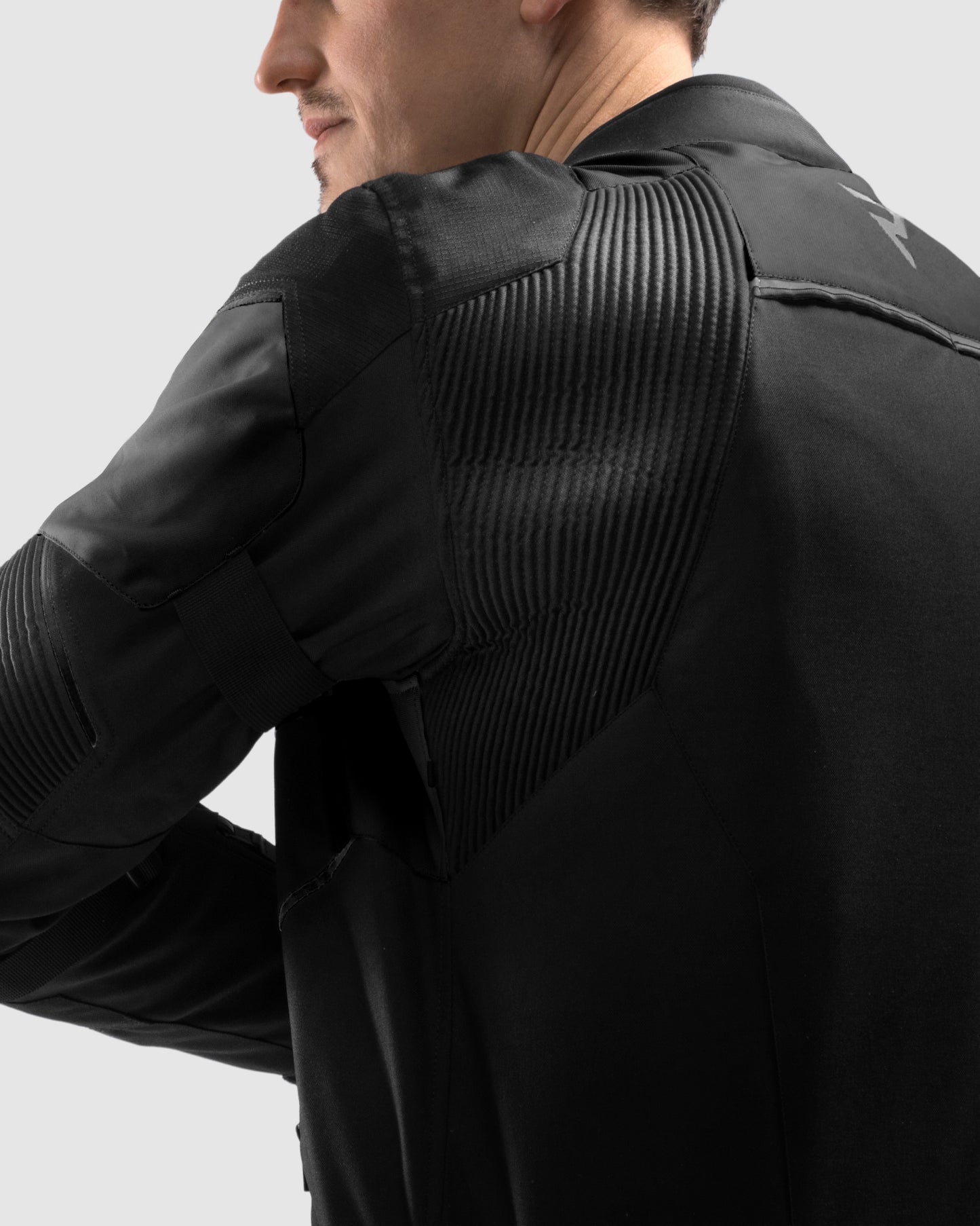Swift Motorradjacke Schwarz