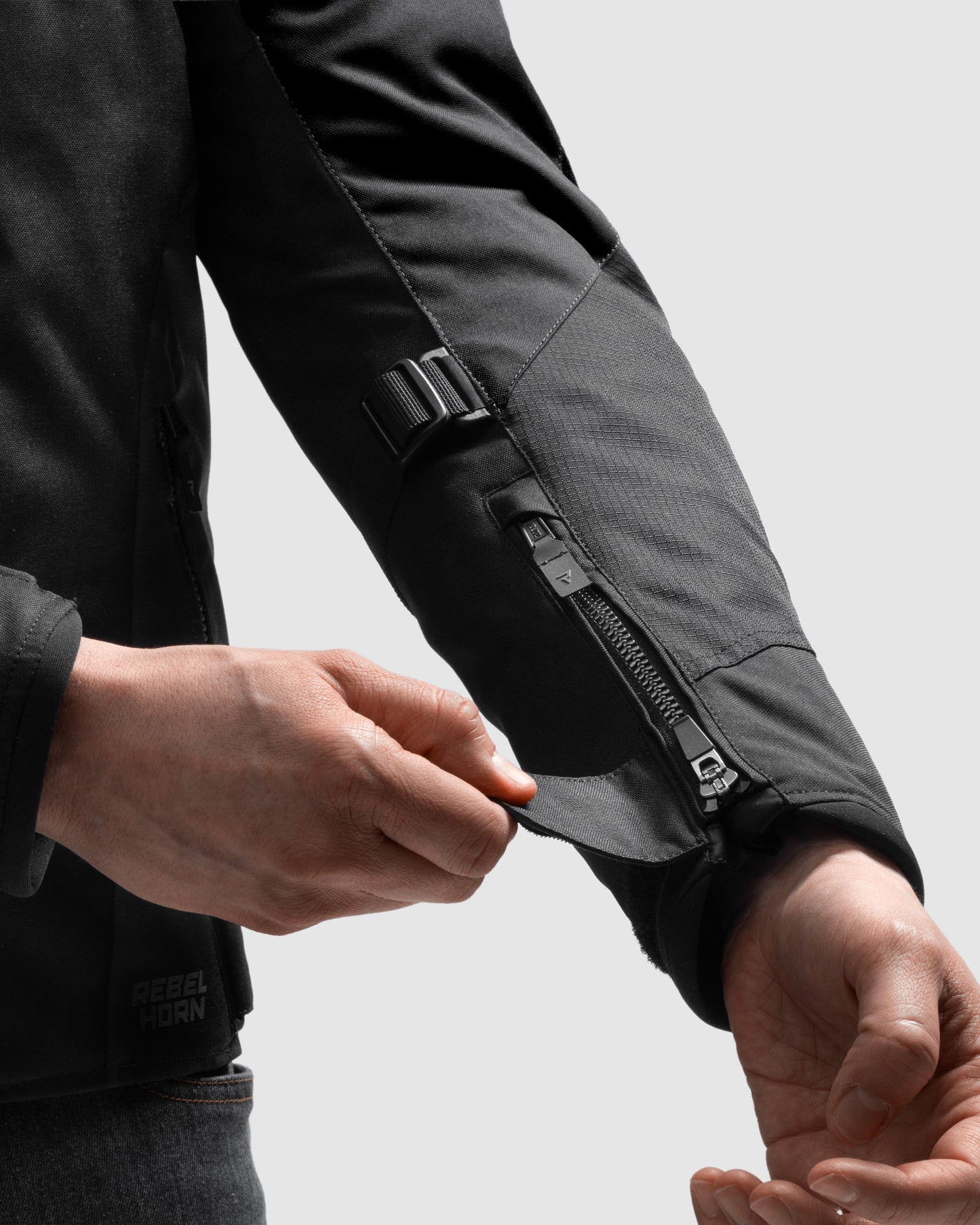 Swift Motorradjacke Schwarz