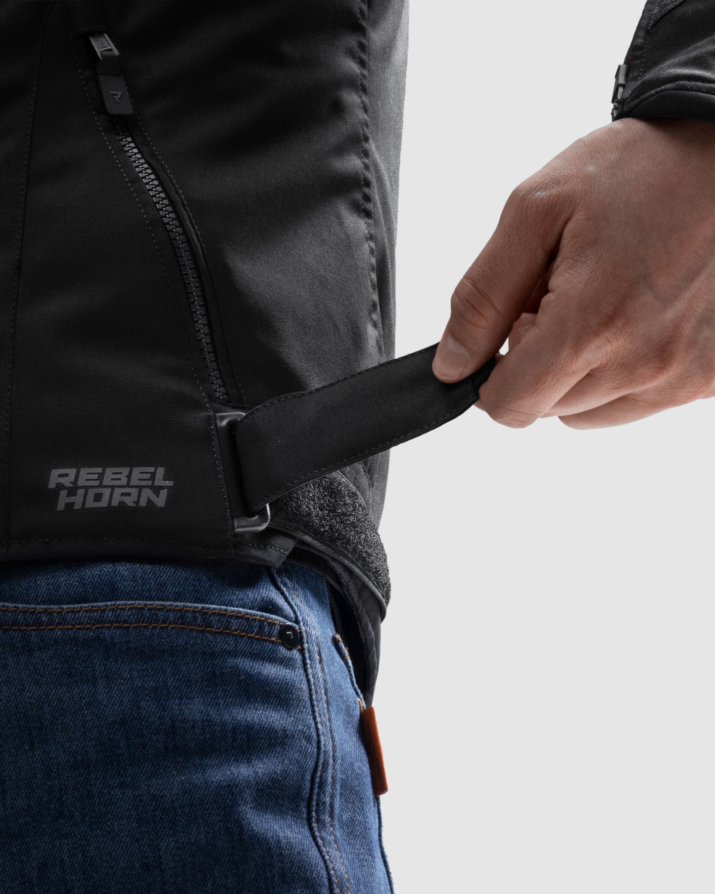 Swift Motorradjacke Schwarz