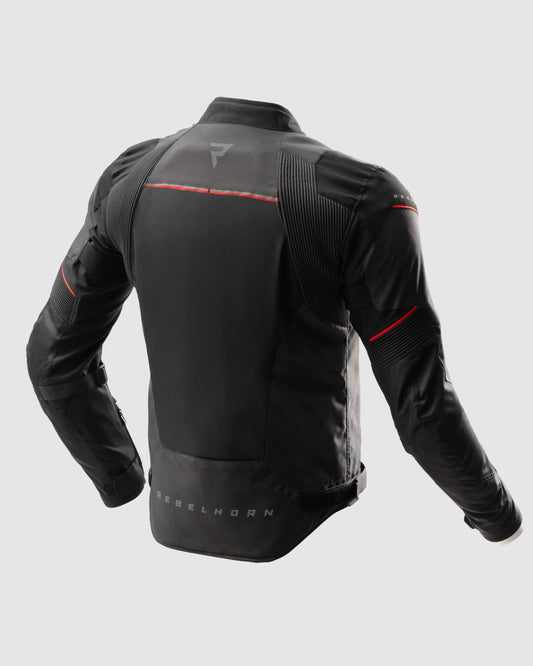 Swift Motorradjacke Dunkelgrau