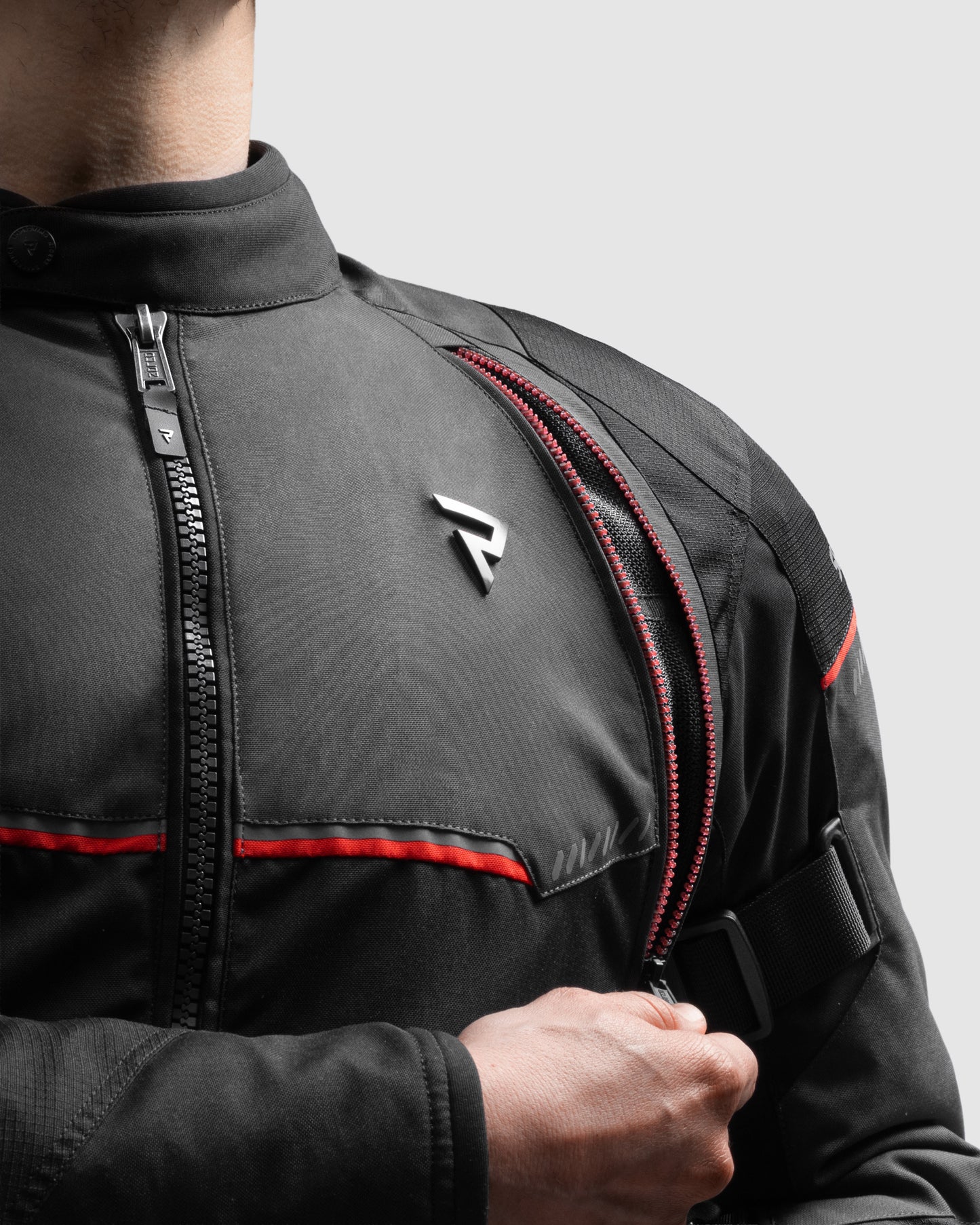 Swift Motorradjacke Dunkelgrau