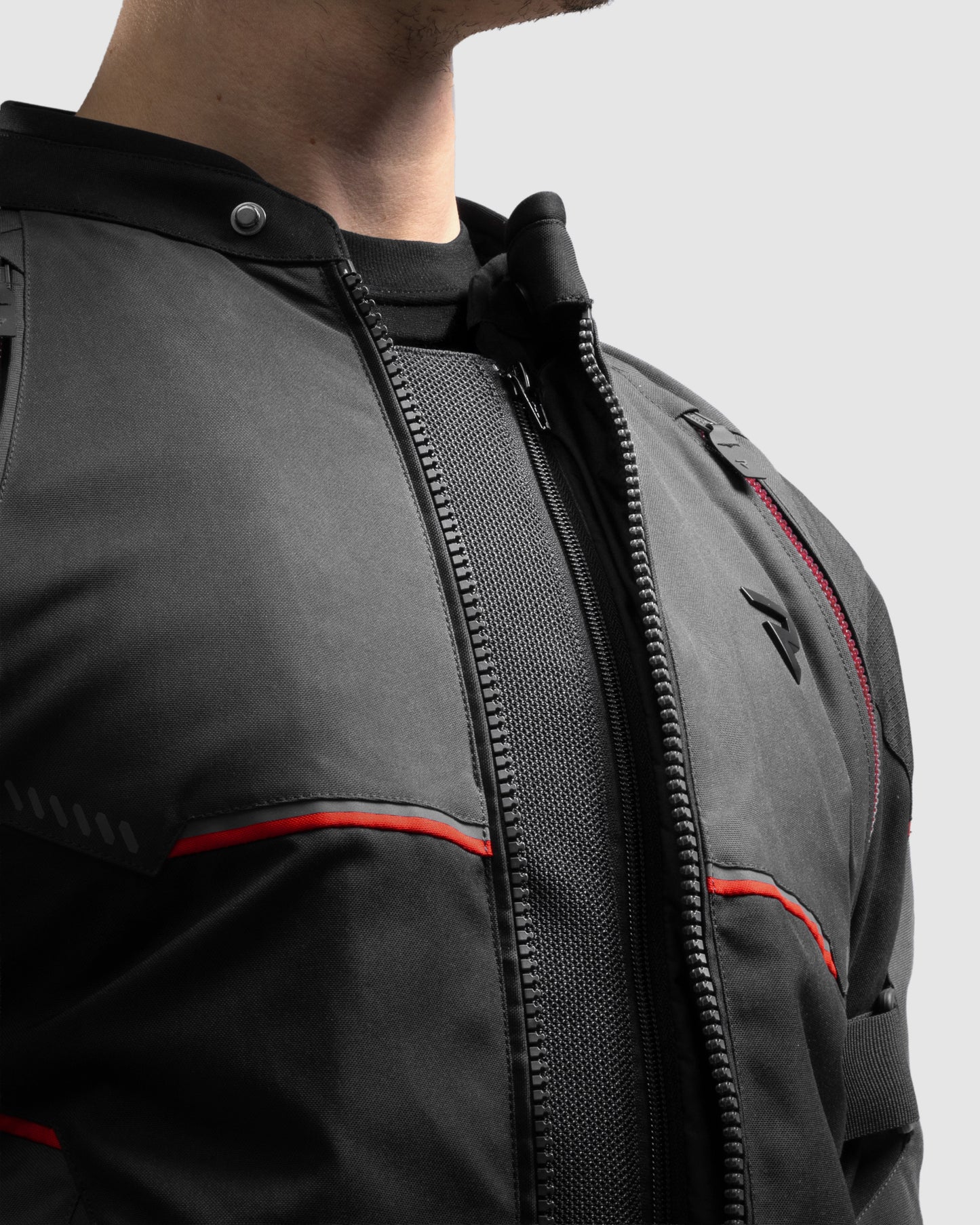 Swift Motorradjacke Dunkelgrau