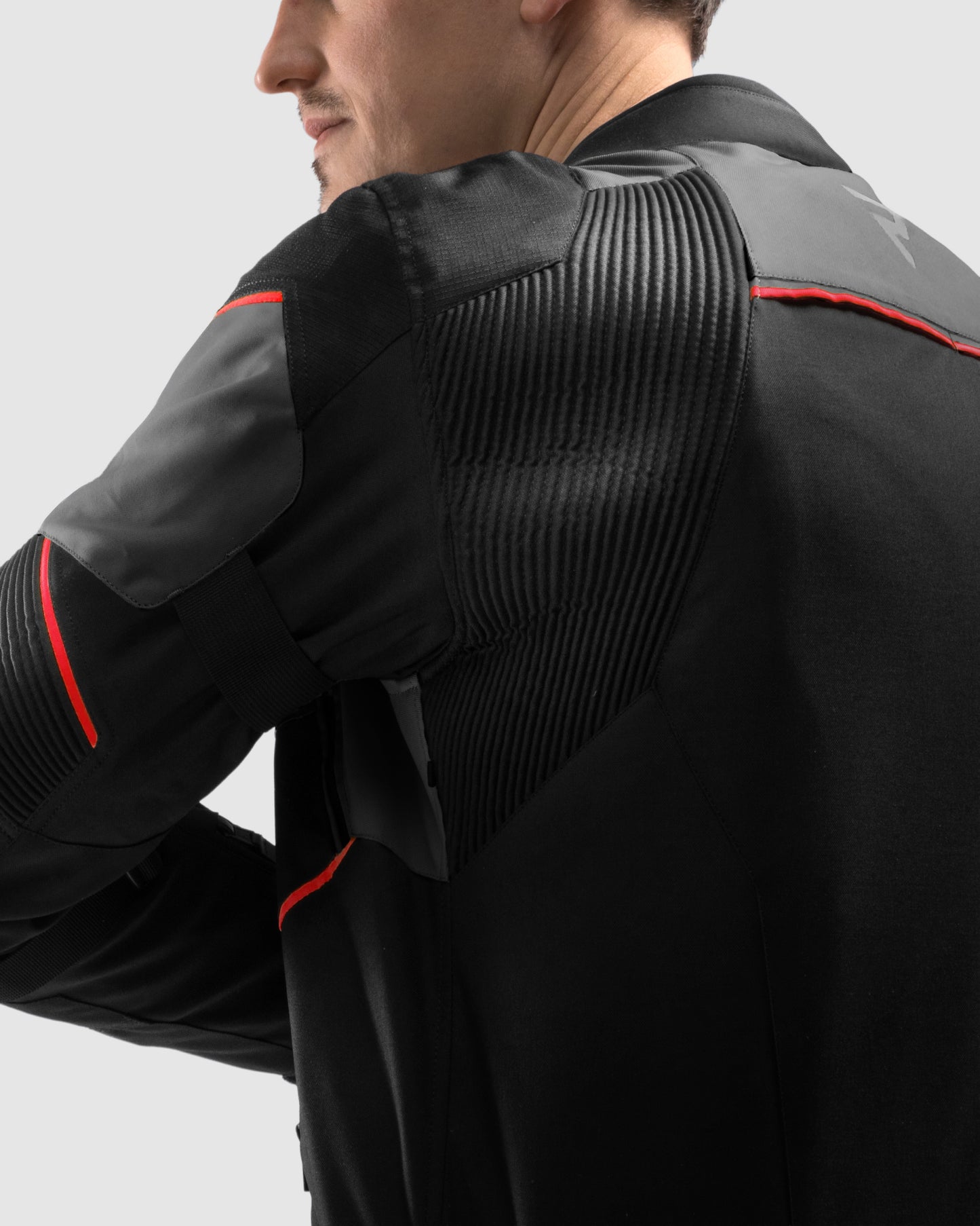 Swift Motorradjacke Dunkelgrau