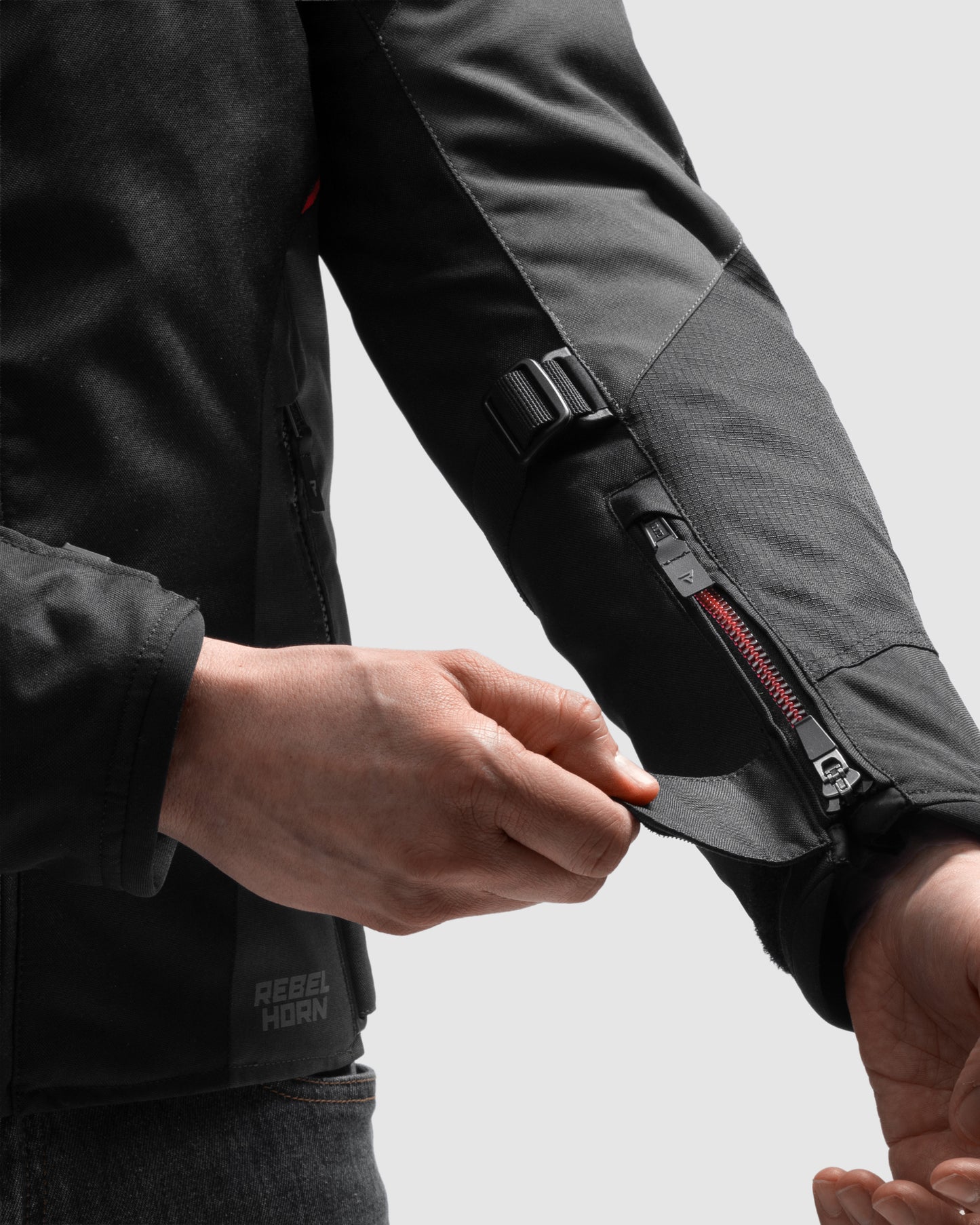 Swift Motorradjacke Dunkelgrau