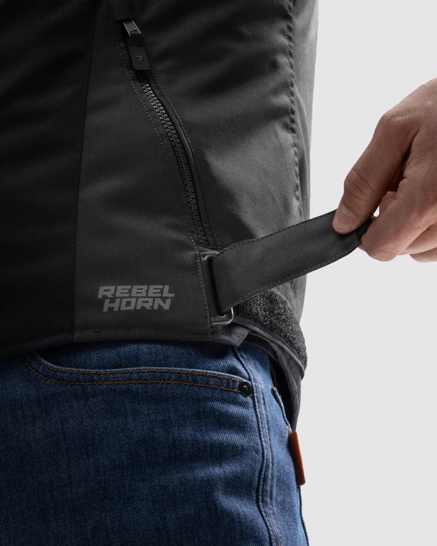 Swift Motorradjacke Dunkelgrau