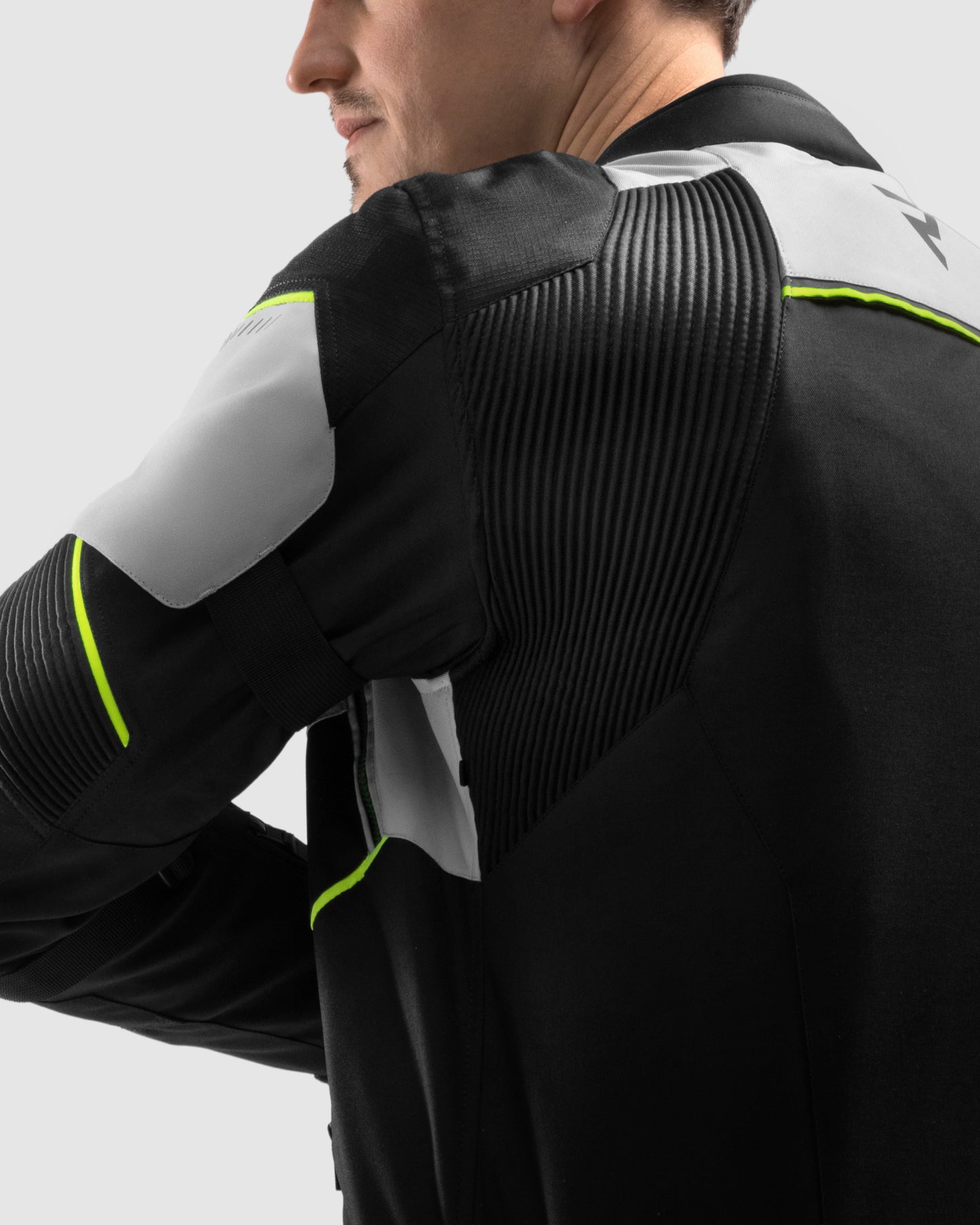 Swift Motorradjacke Hellgrau