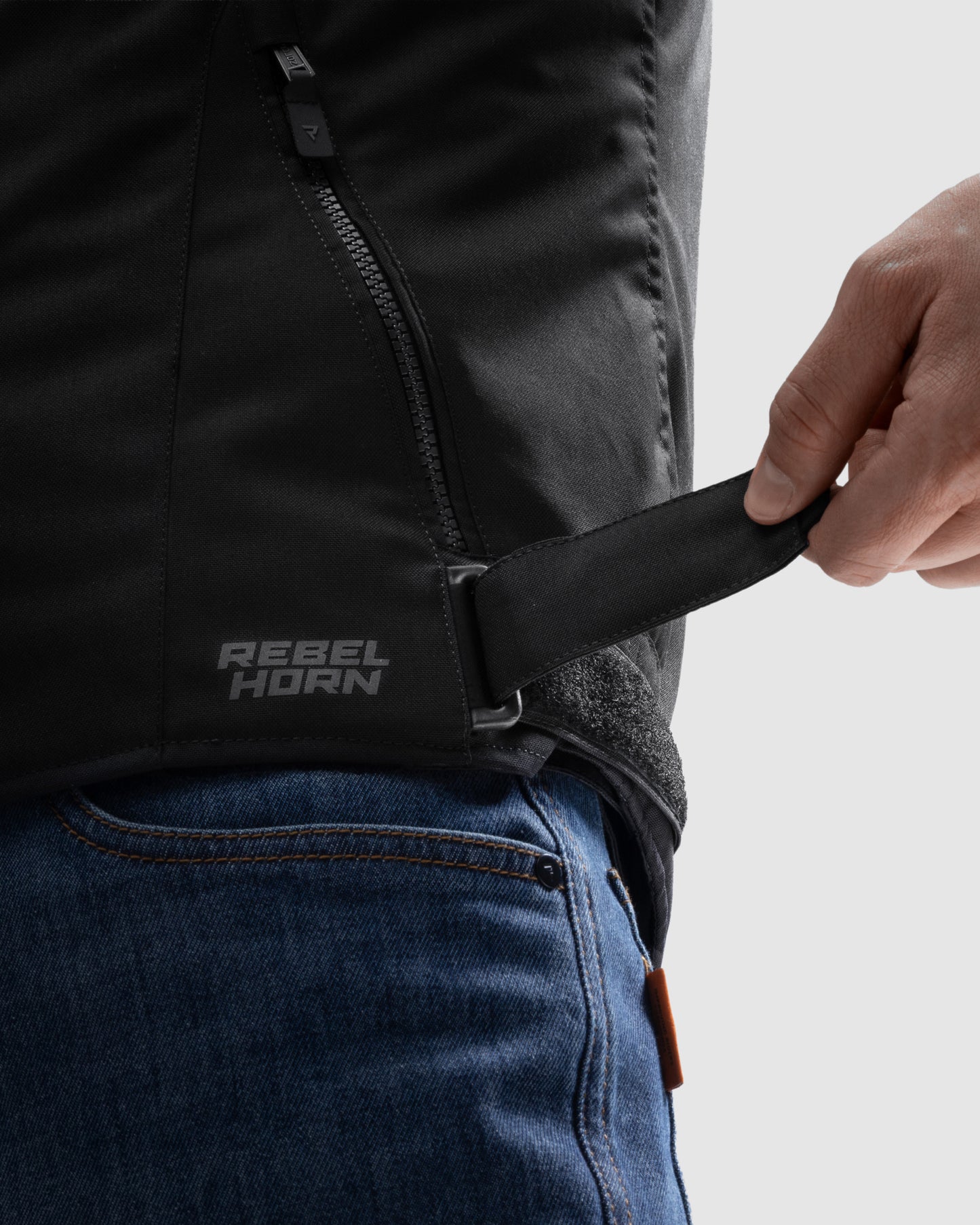 Swift Motorradjacke Hellgrau