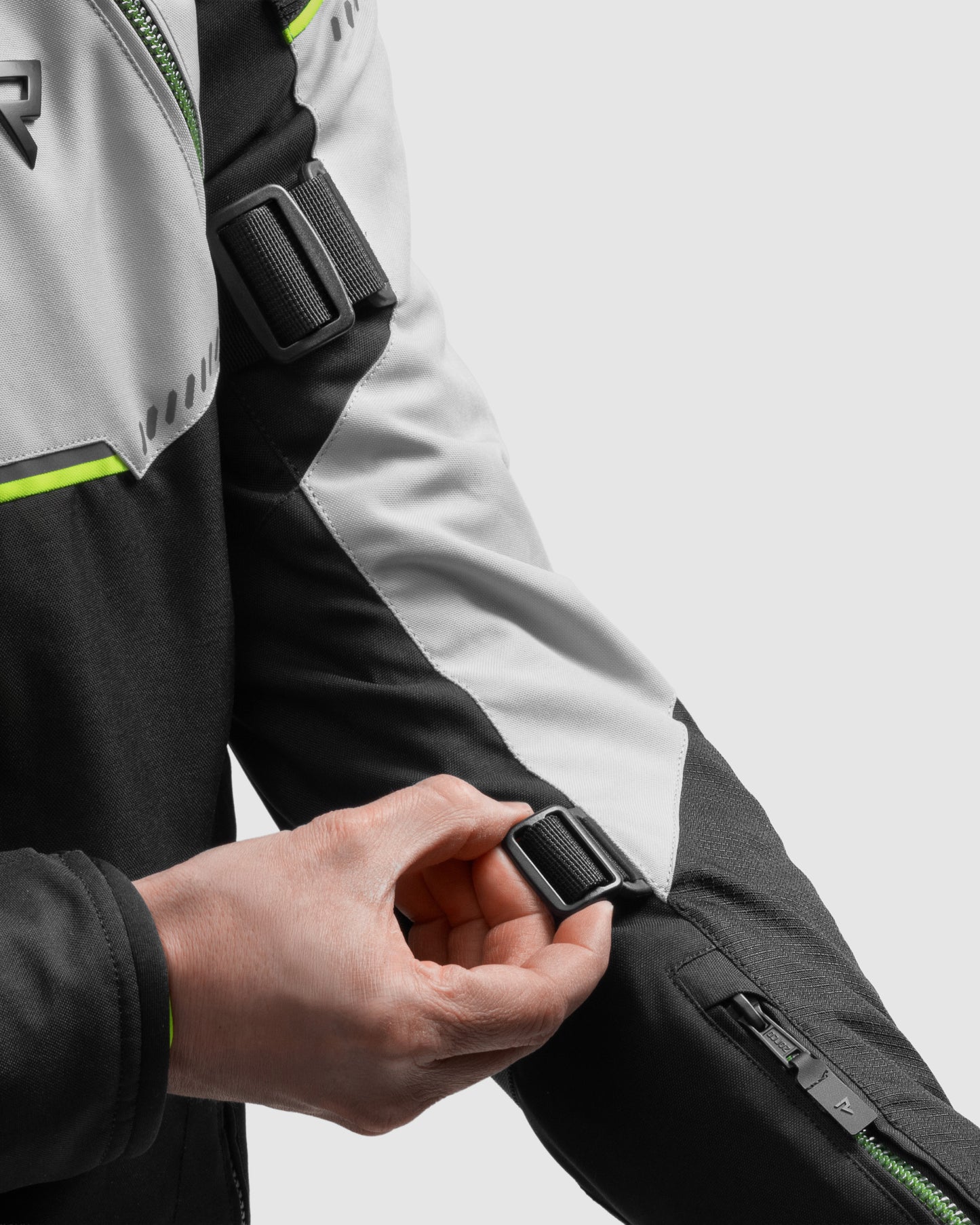 Swift Motorradjacke Hellgrau