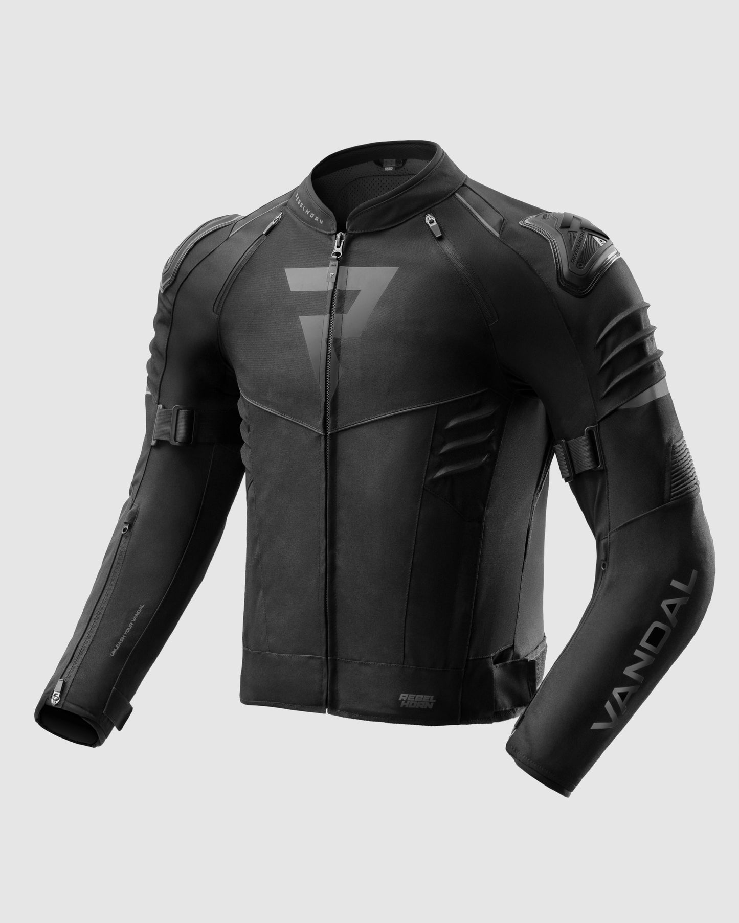 Vandal 2 TEX Motorradjacke Schwarz