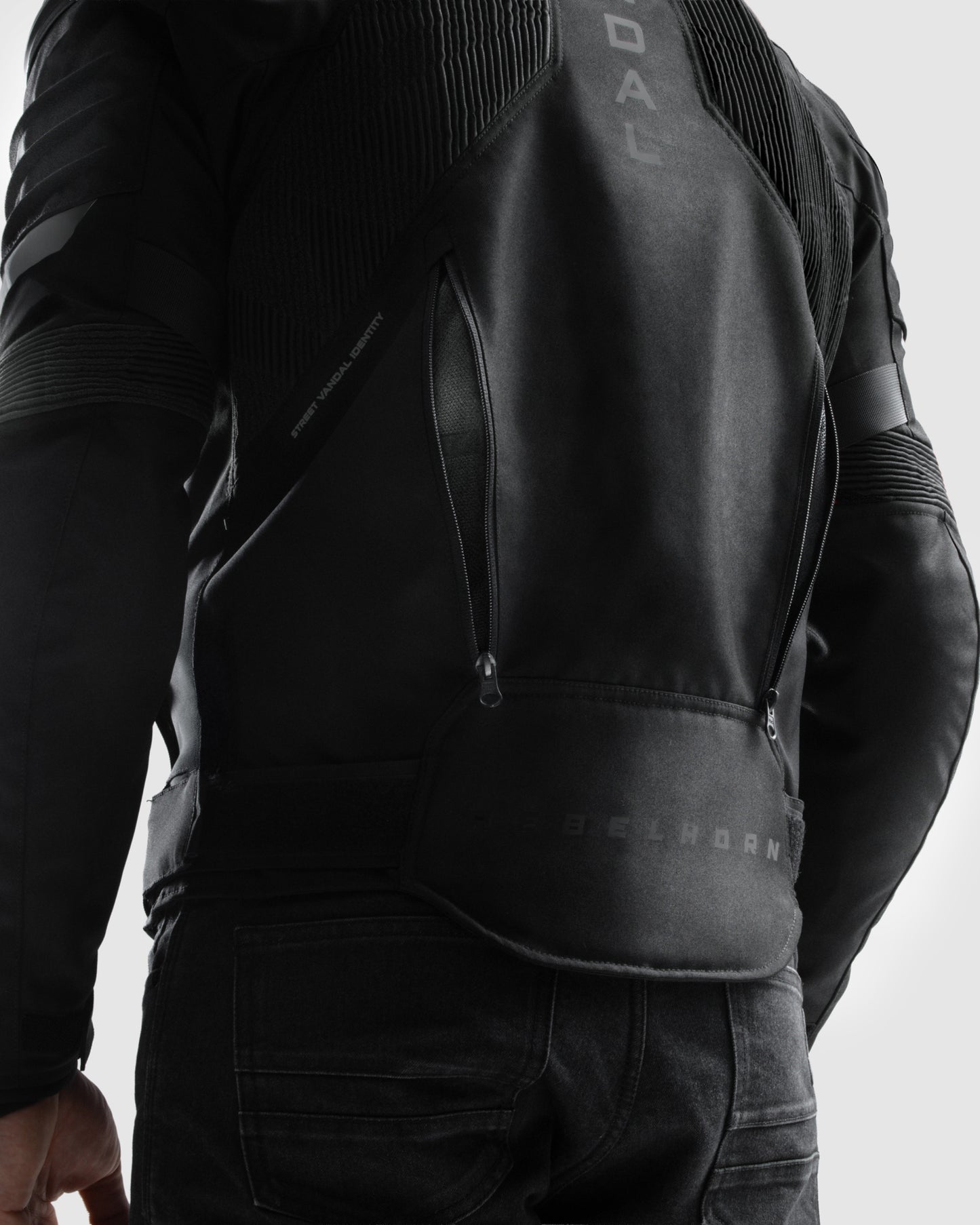 Vandal 2 TEX Motorradjacke Schwarz