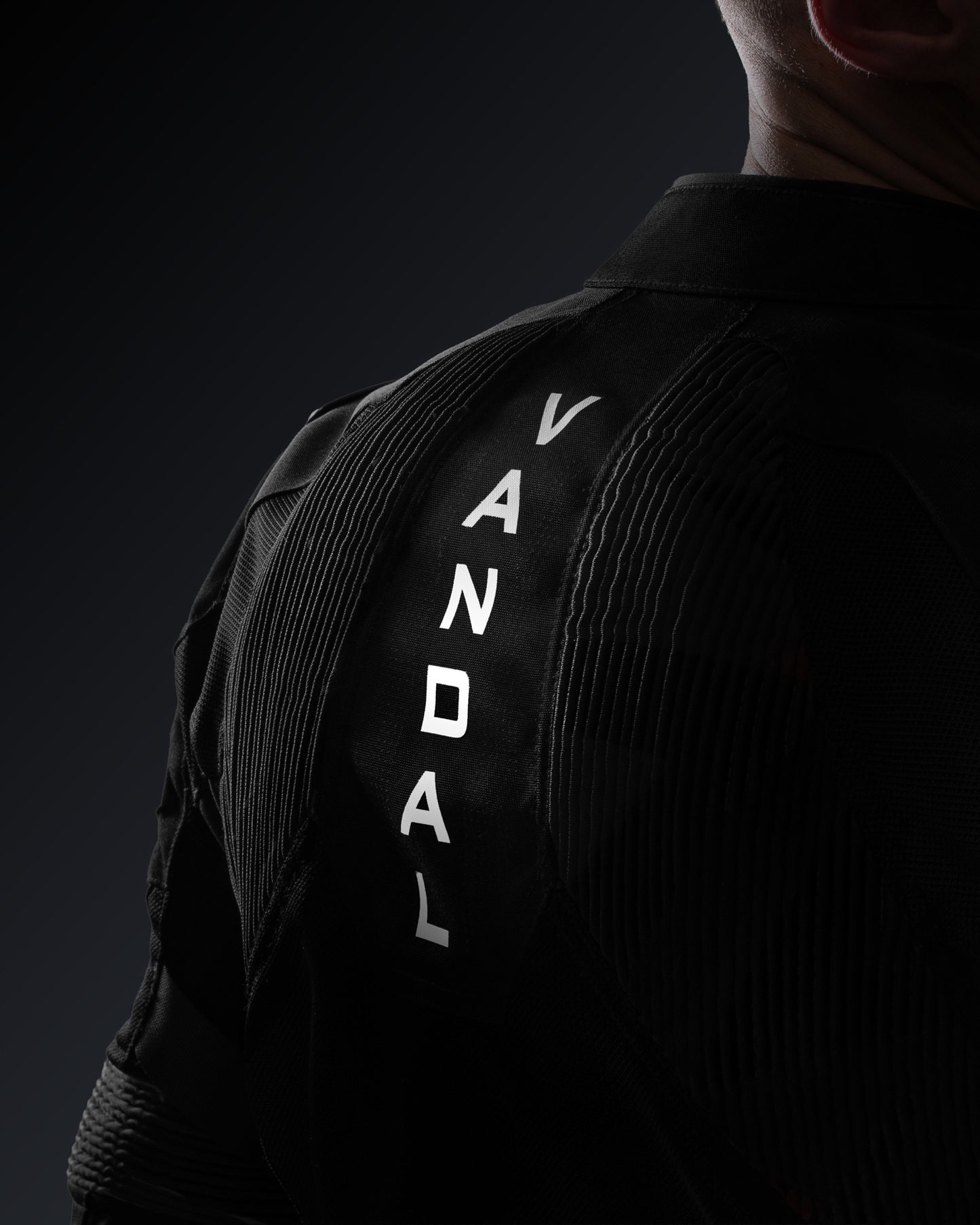 Vandal 2 TEX Motorradjacke Schwarz