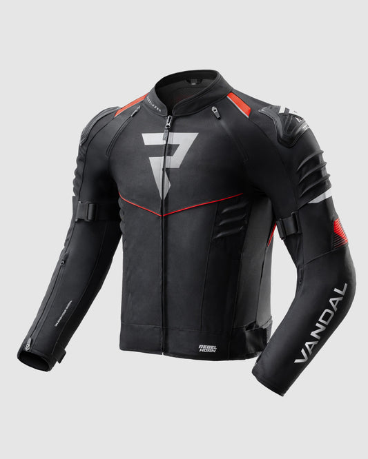 Vandal 2 TEX Motorradjacke Rot