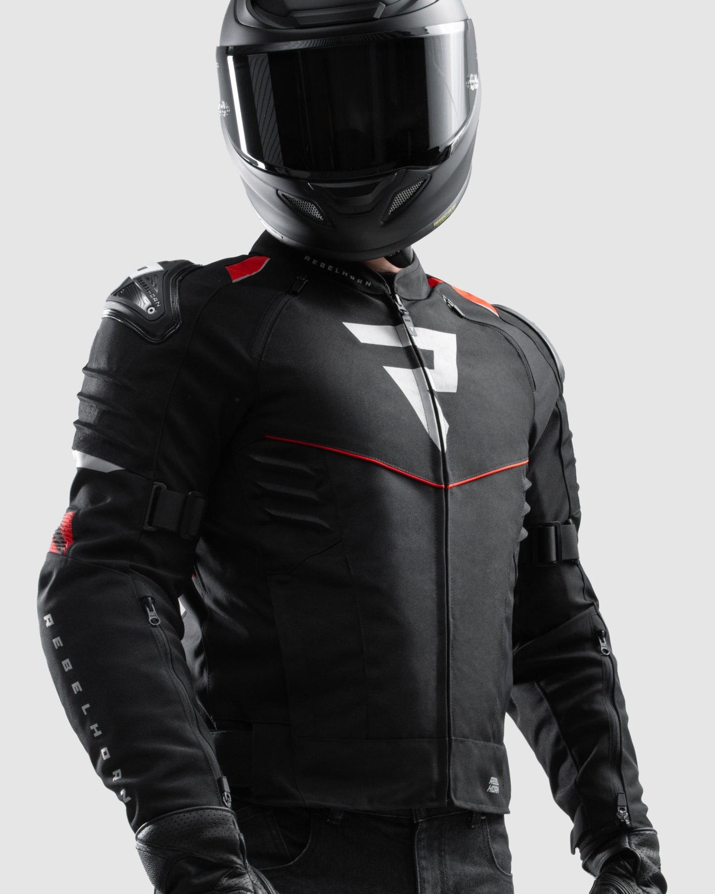 Vandal 2 TEX Motorradjacke Rot