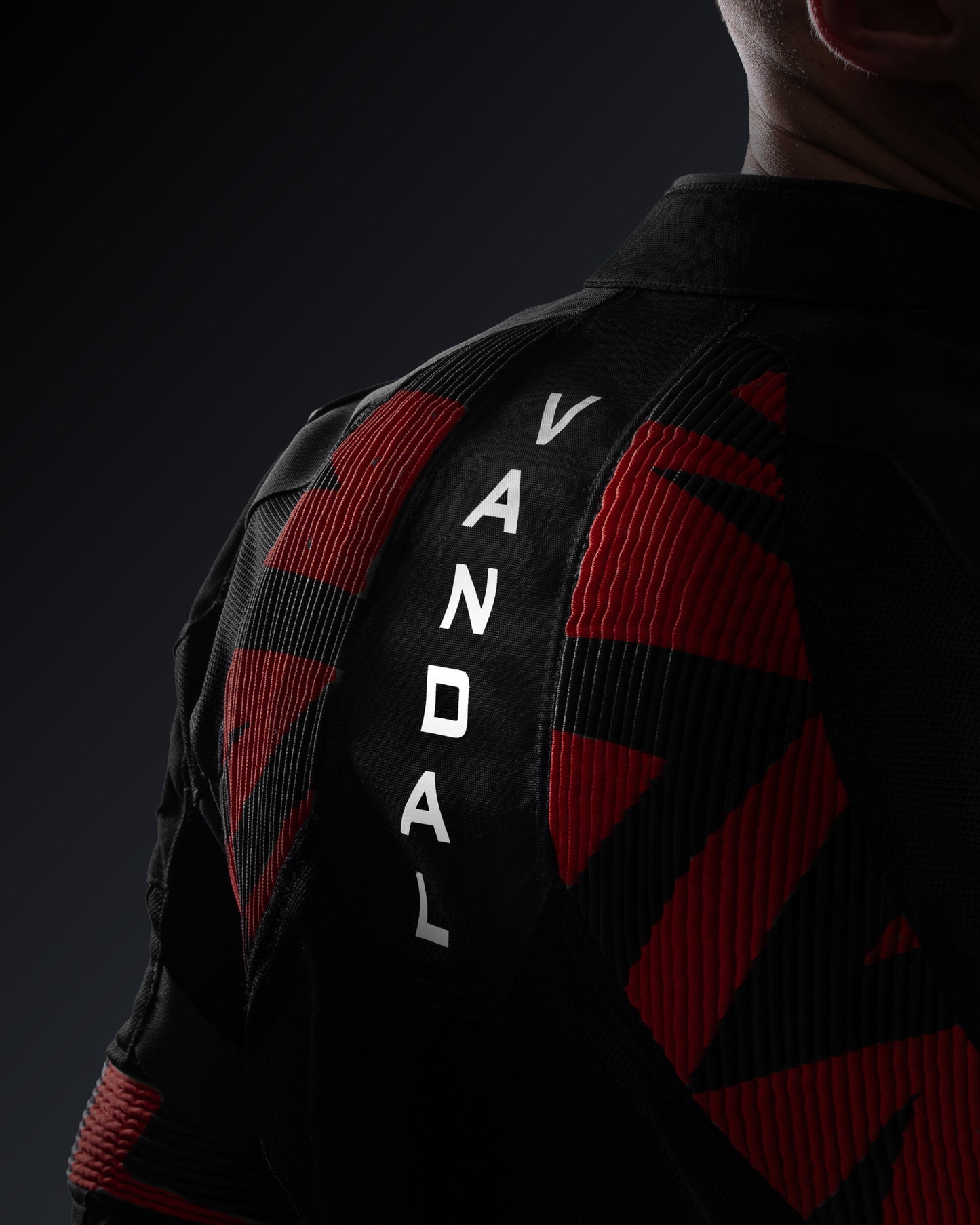 Vandal 2 TEX Motorradjacke Rot