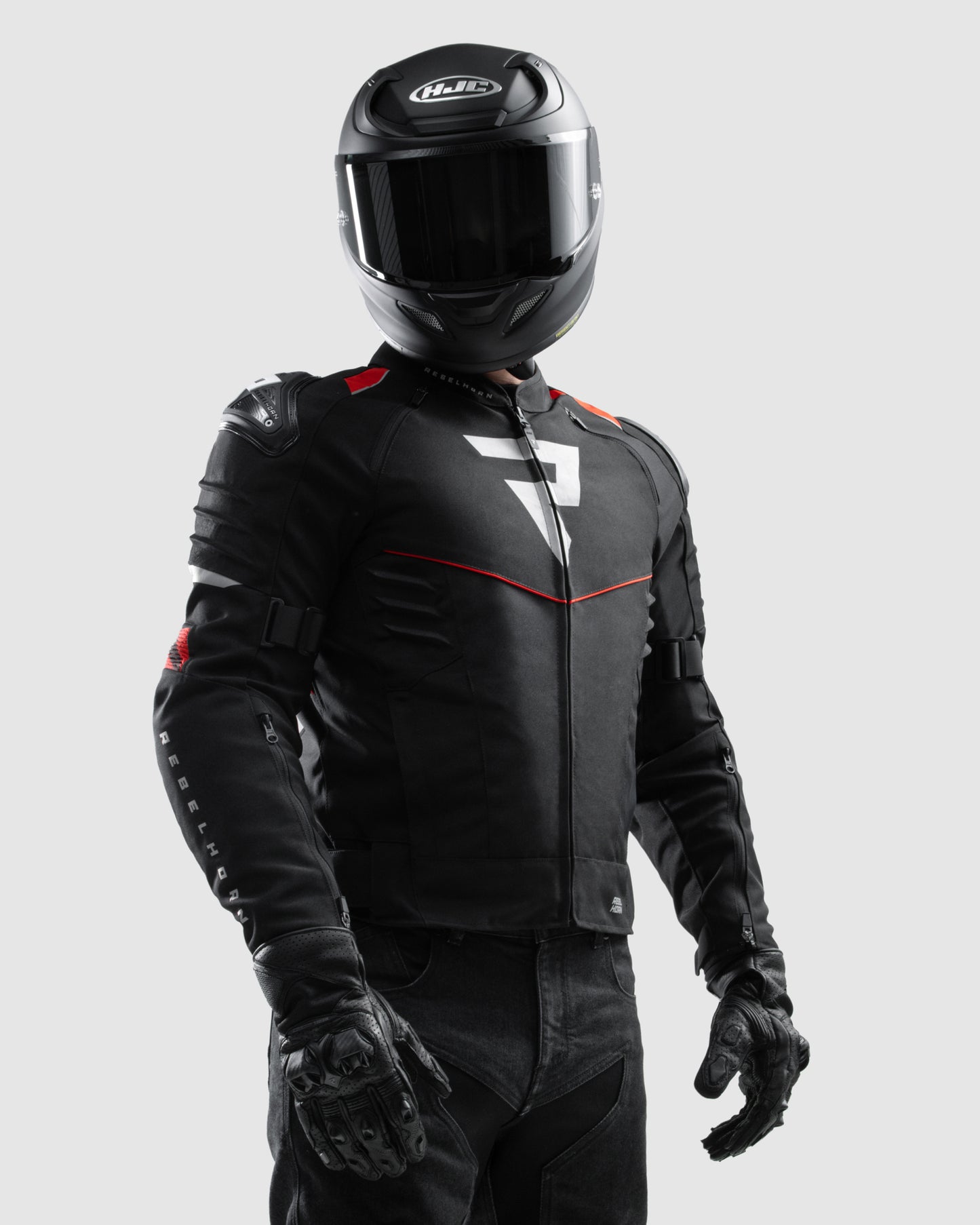 Vandal 2 TEX Motorradjacke Rot