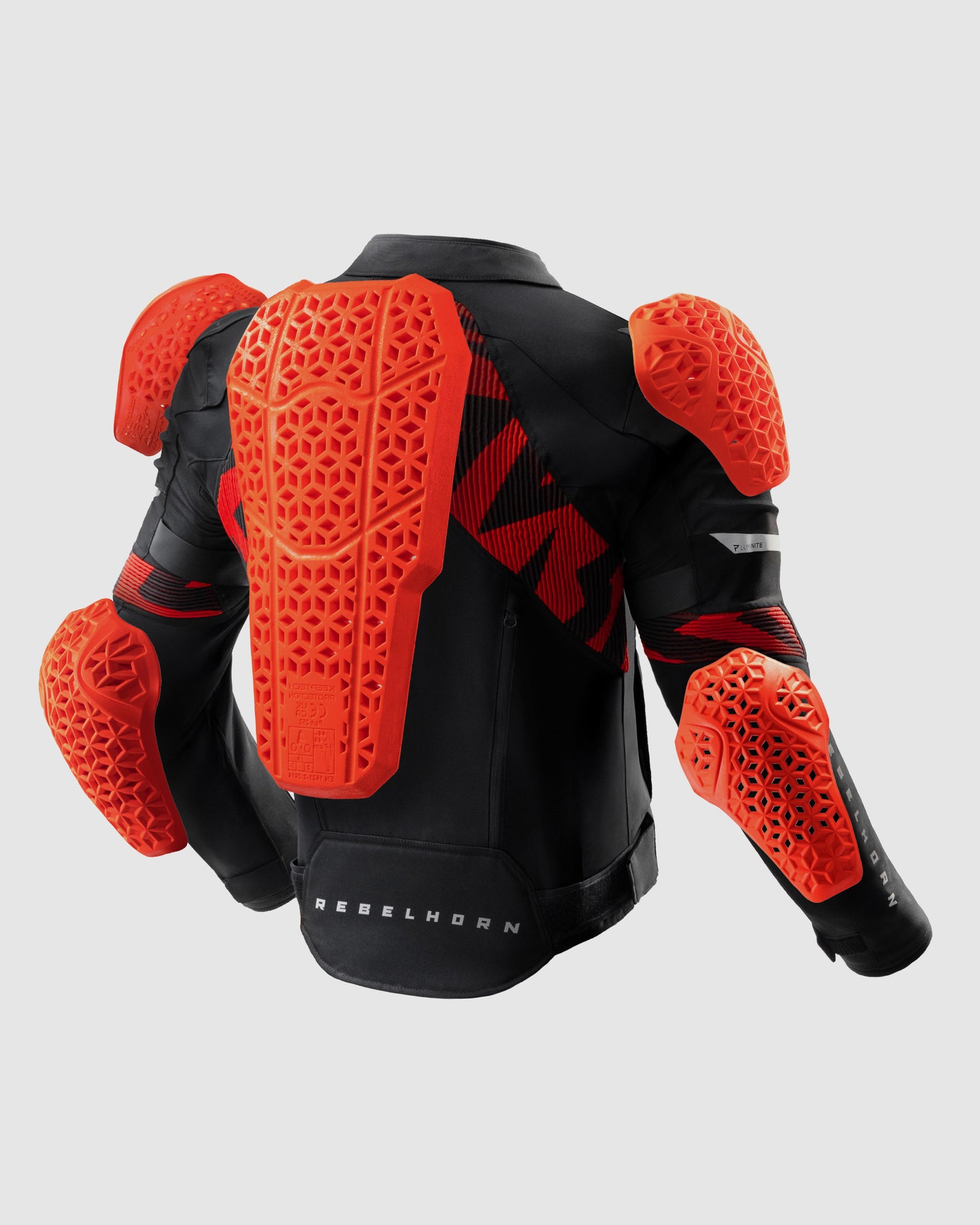 Vandal 2 TEX Motorradjacke Rot