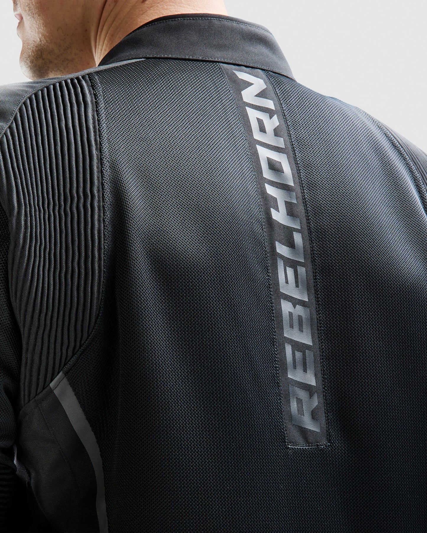 Vandal Mesh-Motorradjacke Schwarz