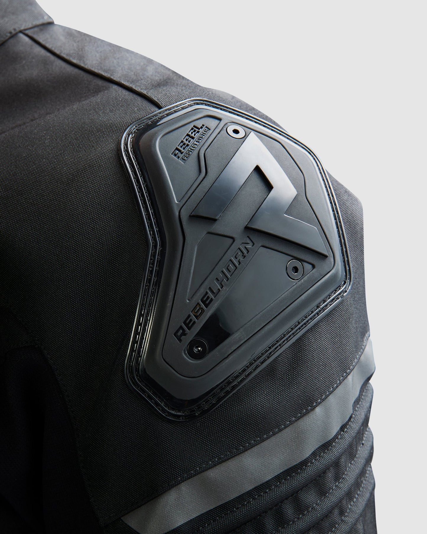 Vandal Mesh-Motorradjacke Schwarz