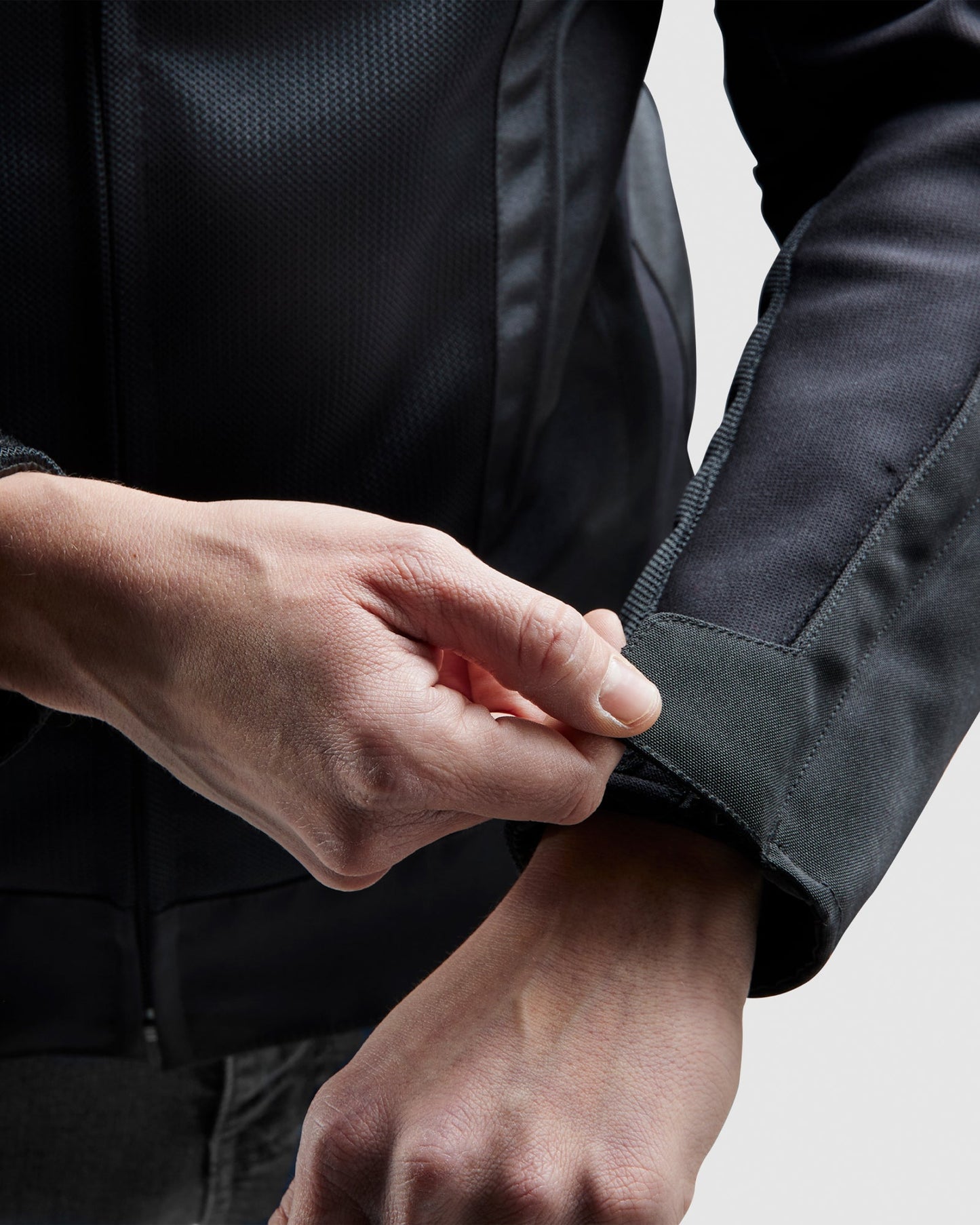 Vandal Mesh-Motorradjacke Schwarz