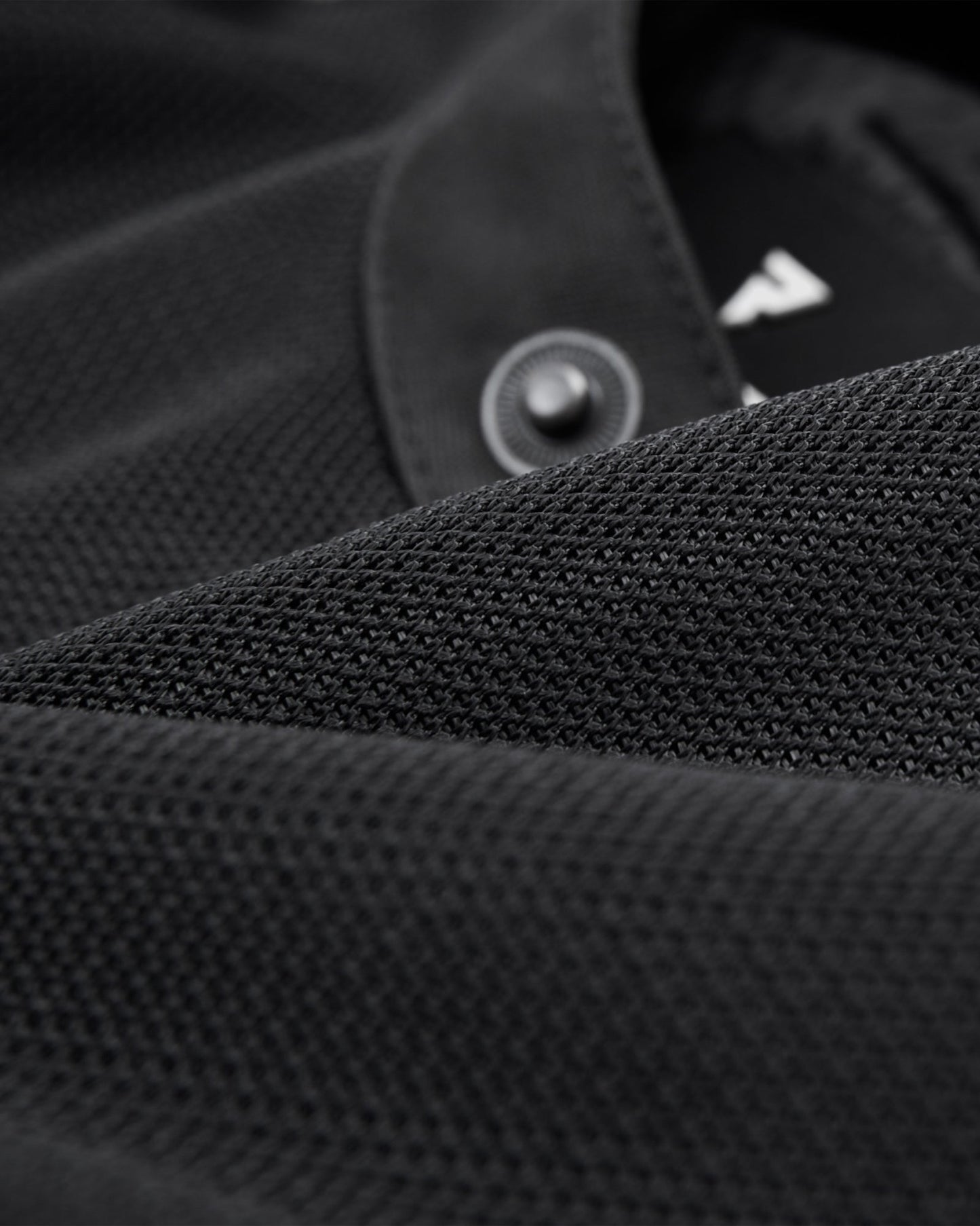 Wave Motorradjacke Schwarz