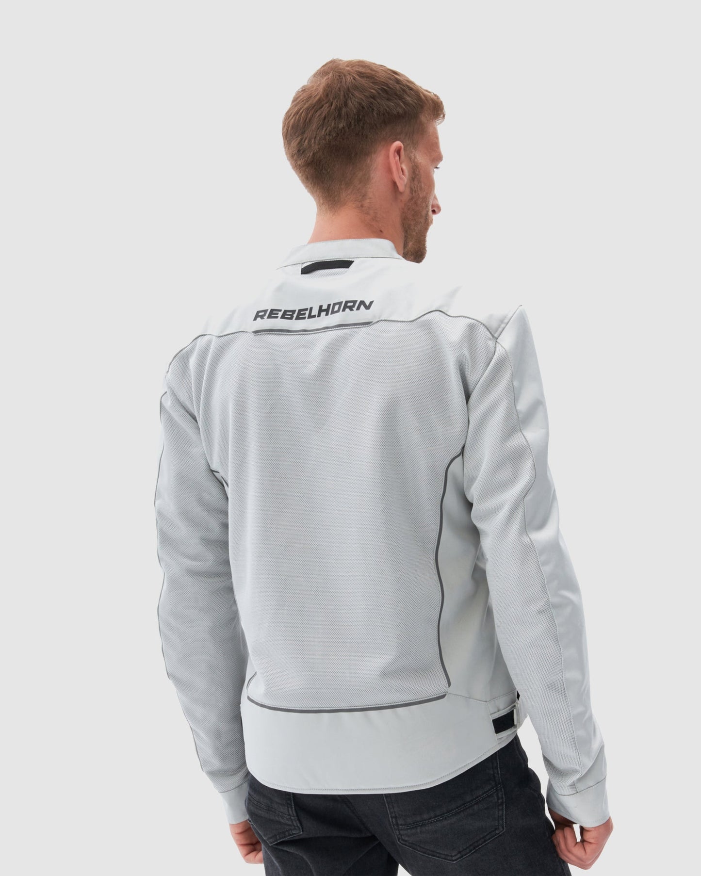 Wave Motorradjacke Grau