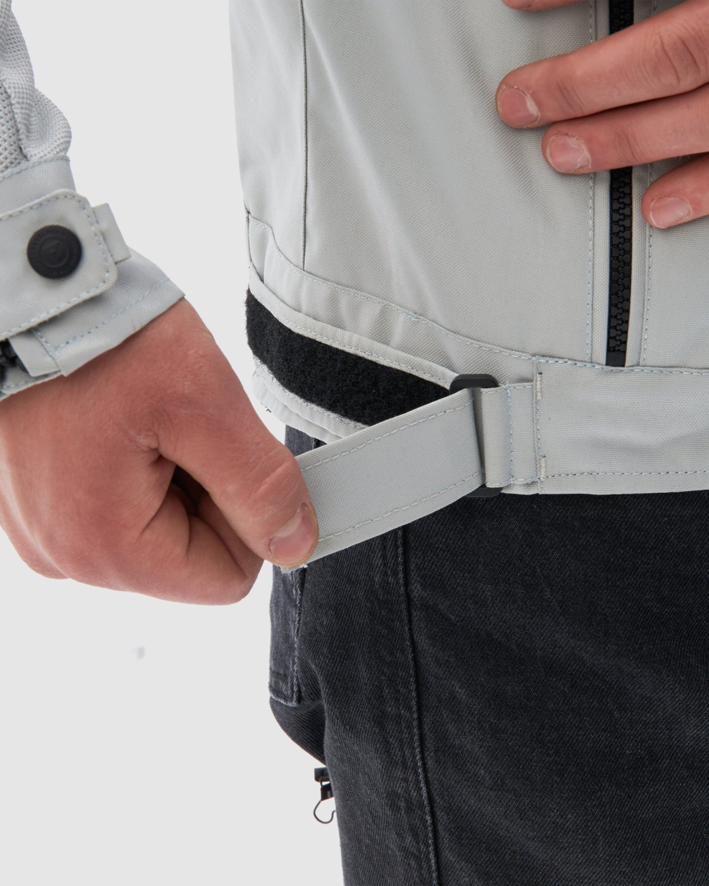 Wave Motorradjacke Grau