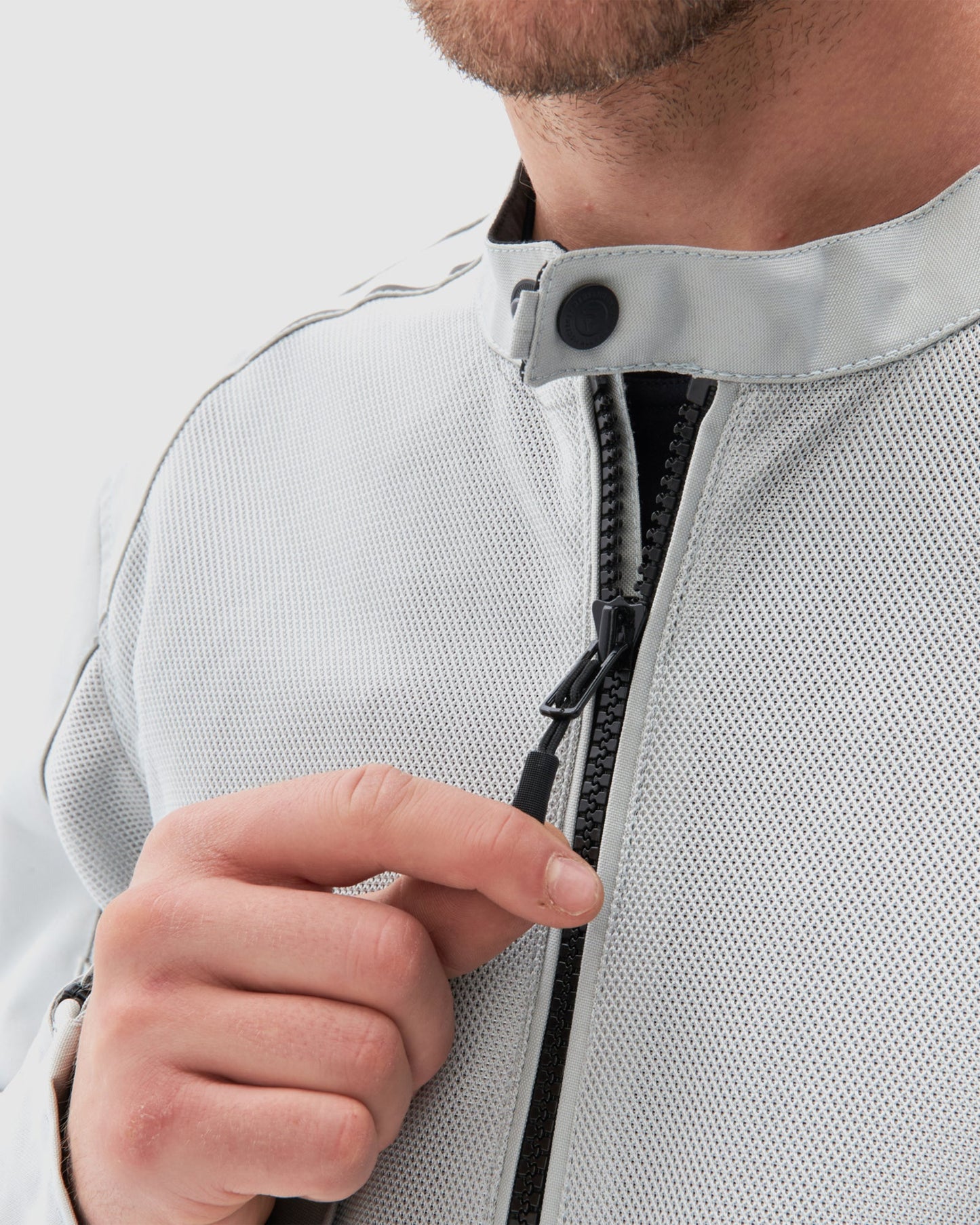 Wave Motorradjacke Grau