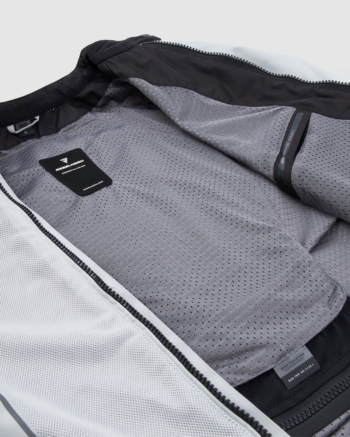 Wave Motorradjacke Grau