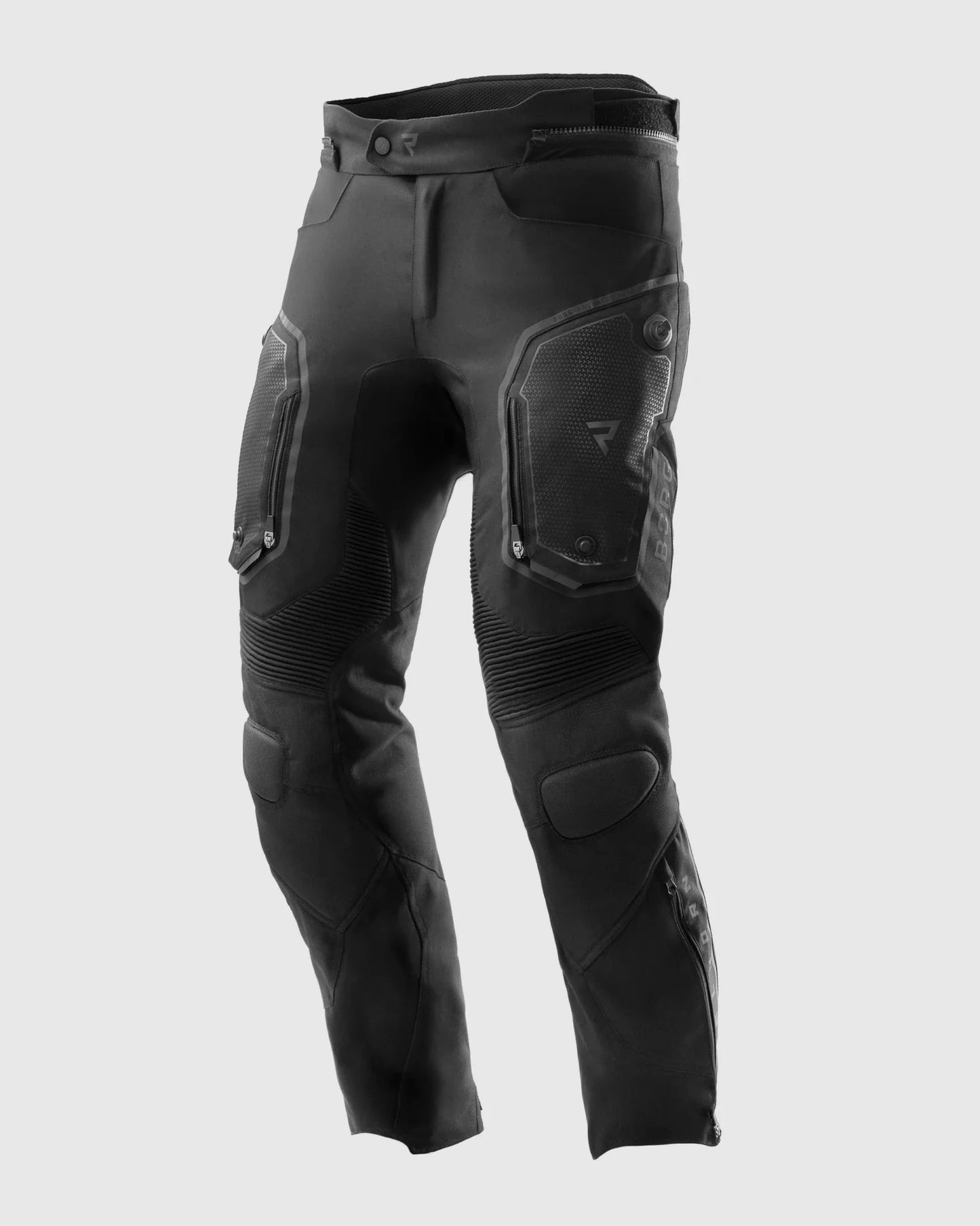 Borg II Motorradhose Schwarz Long Leg