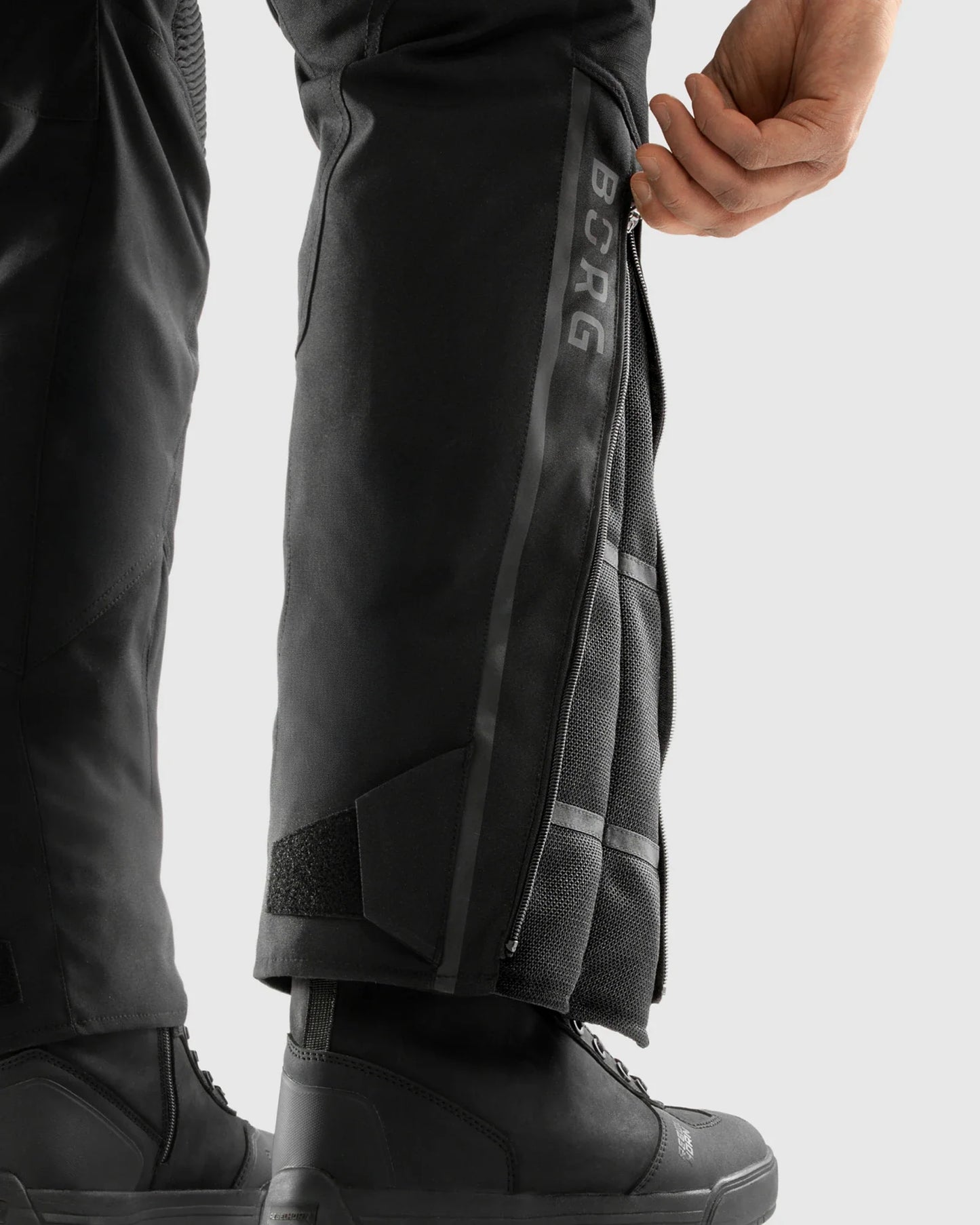 Borg II Motorradhose Schwarz