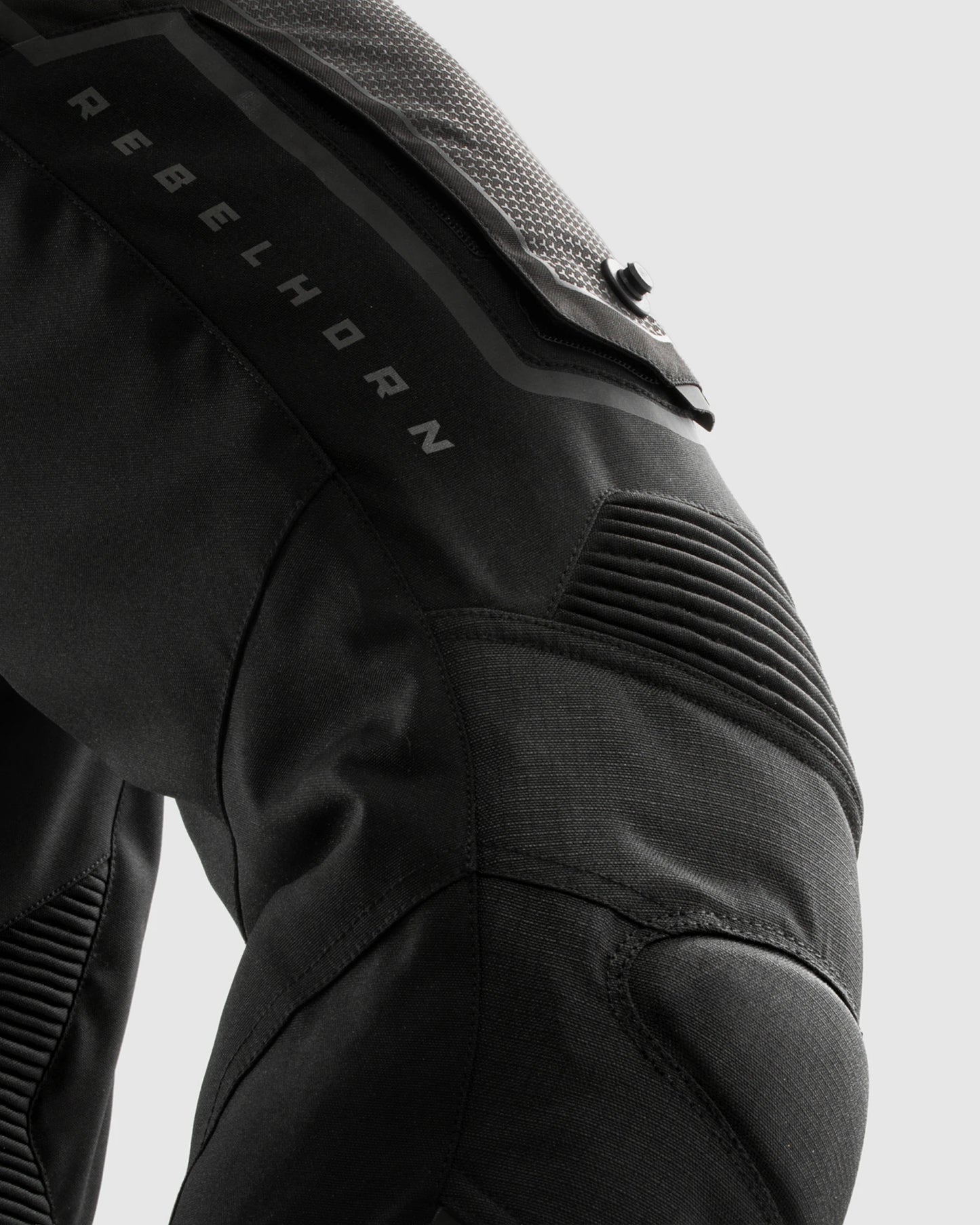 Borg II Motorcycle Pants Black Long Leg