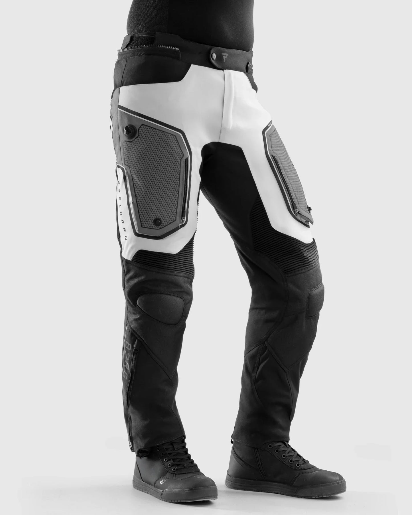 Borg II Motorradhose Grau