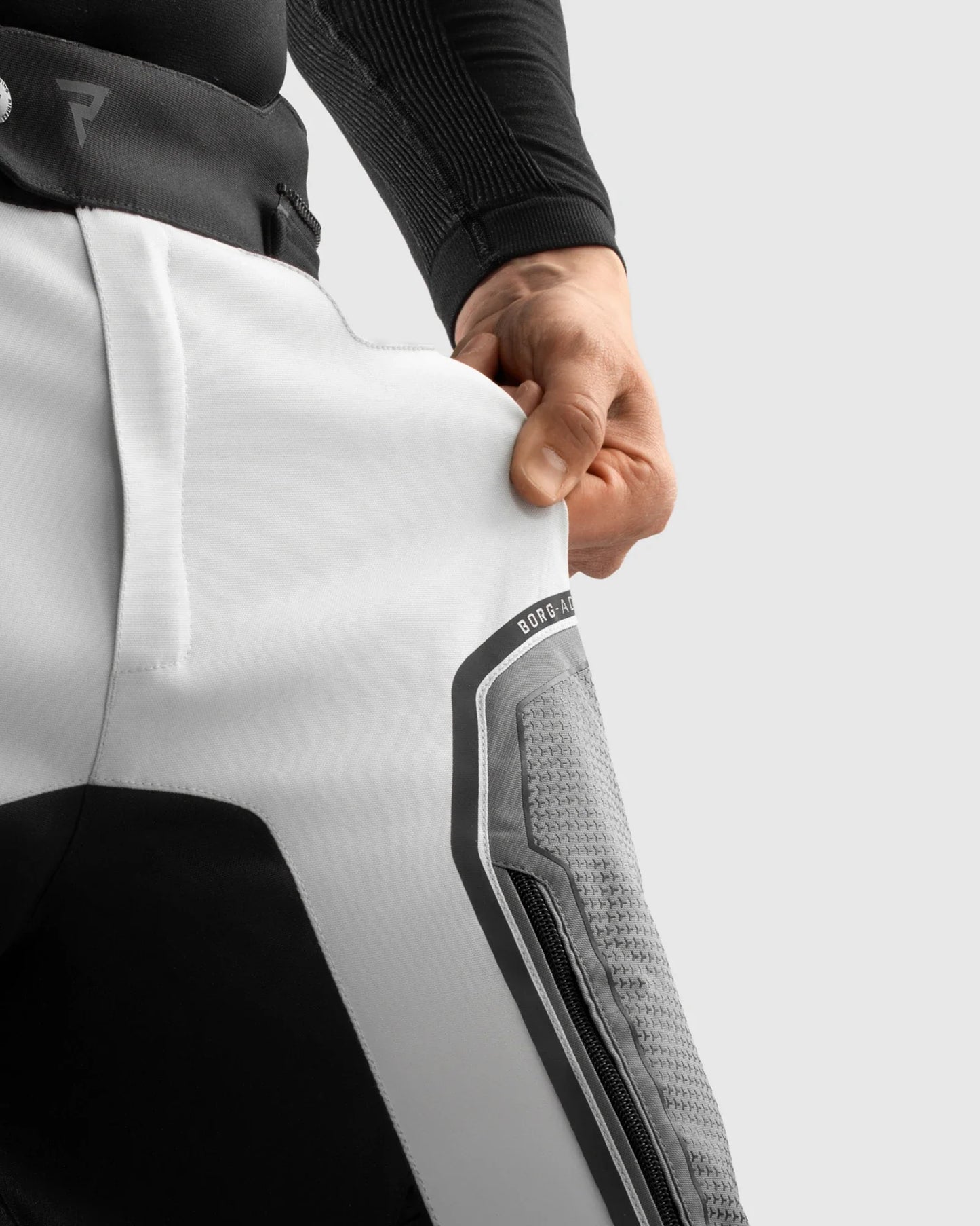 Borg II Motorradhose Grau