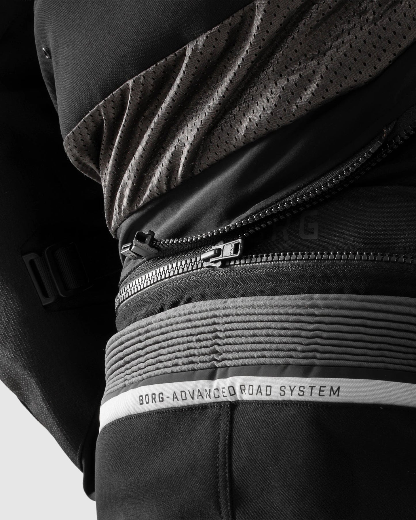 Borg II Motorradhose Grau