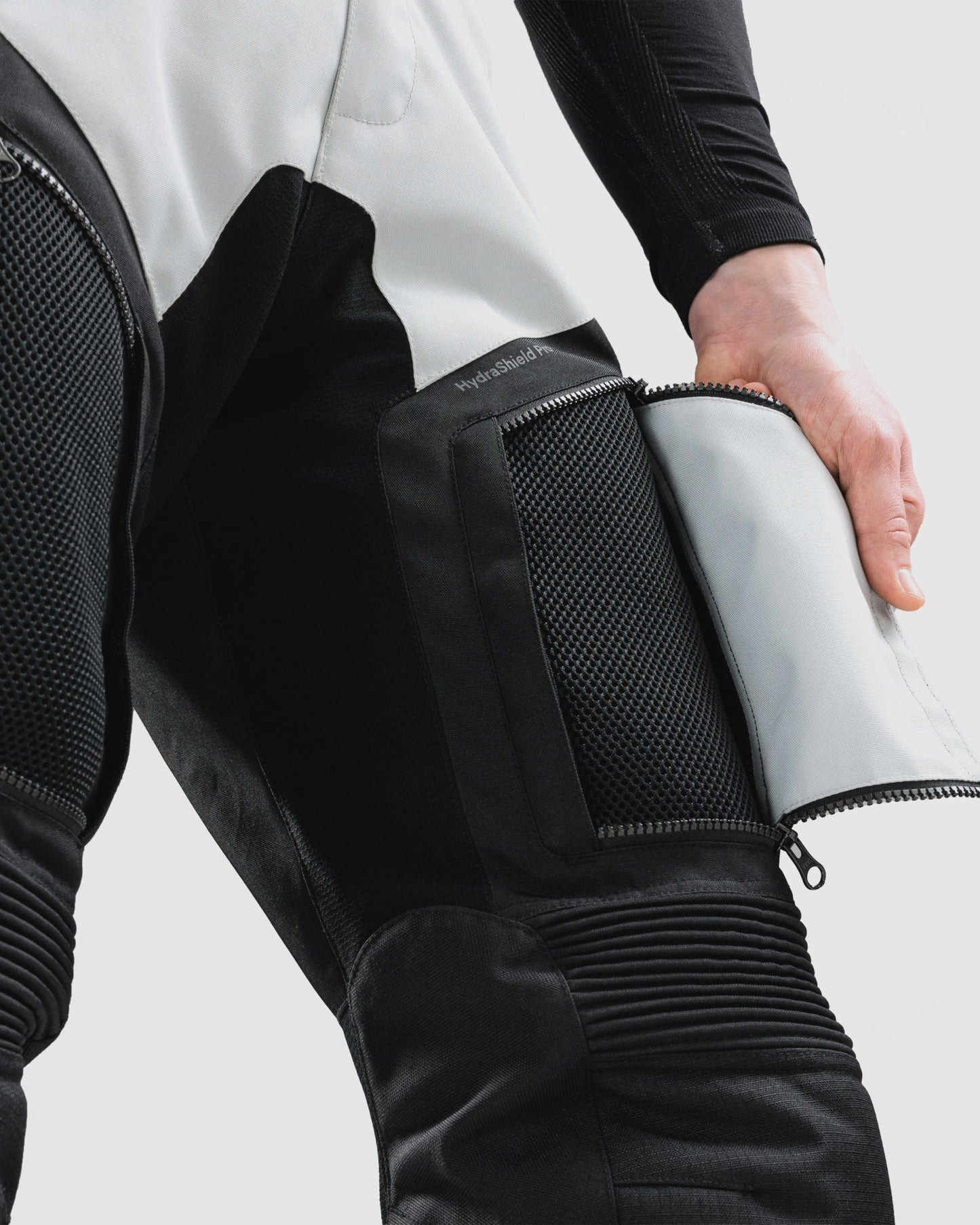 Cubby V Motorradhose Grau