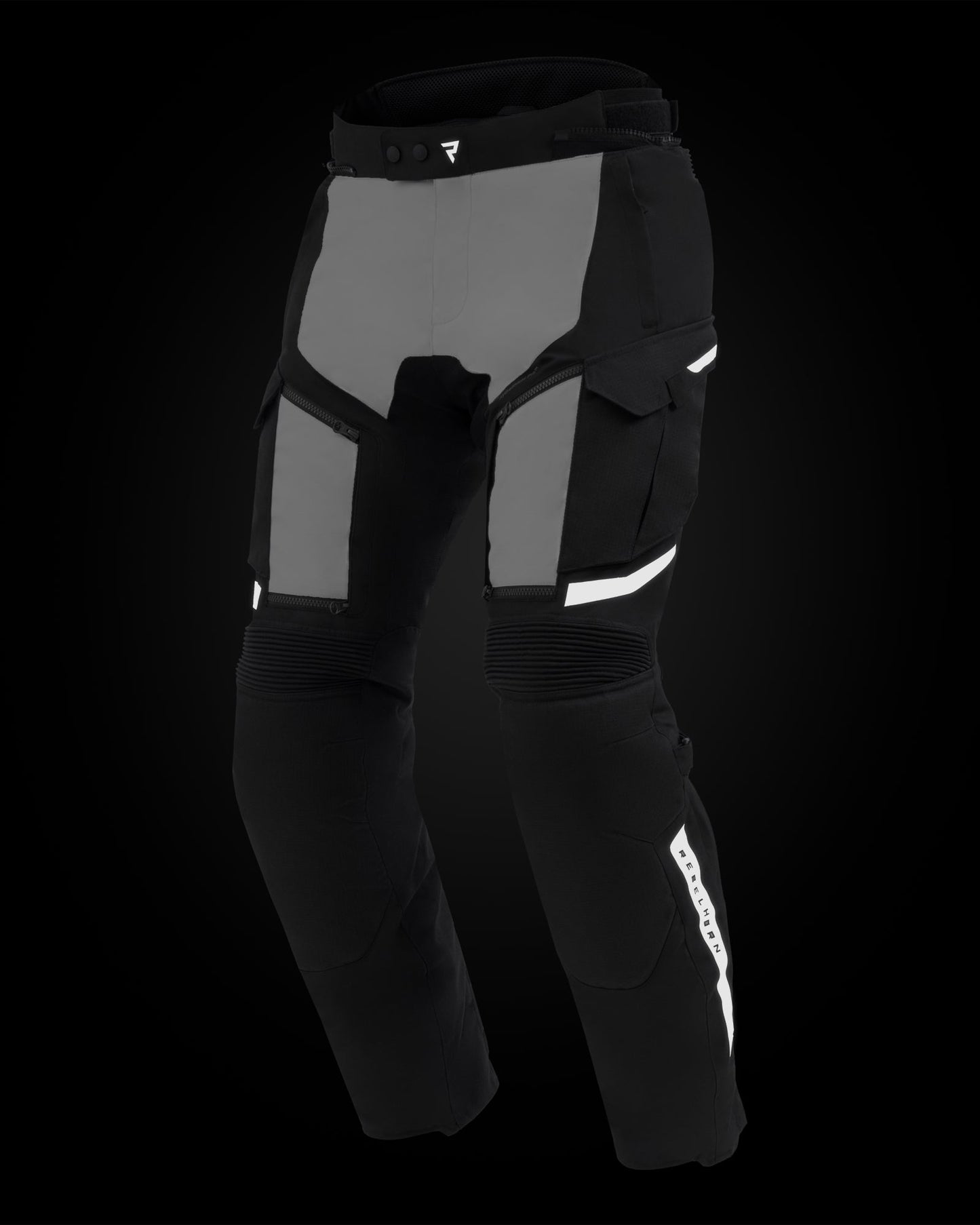 Cubby V Motorradhose Grau