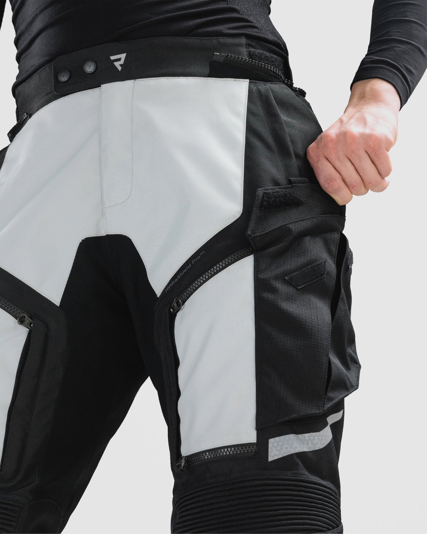 Cubby V Motorradhose Grau