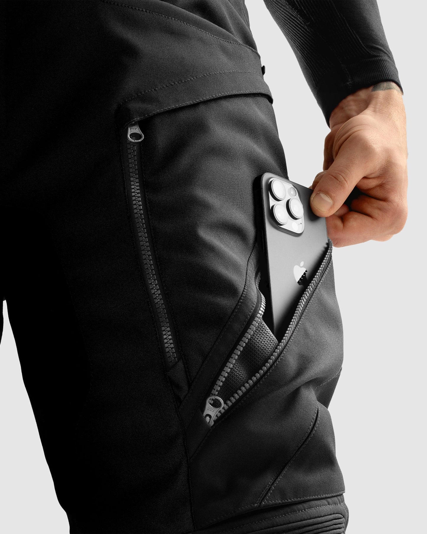 Hardy 3.0 Motorradhose Schwarz