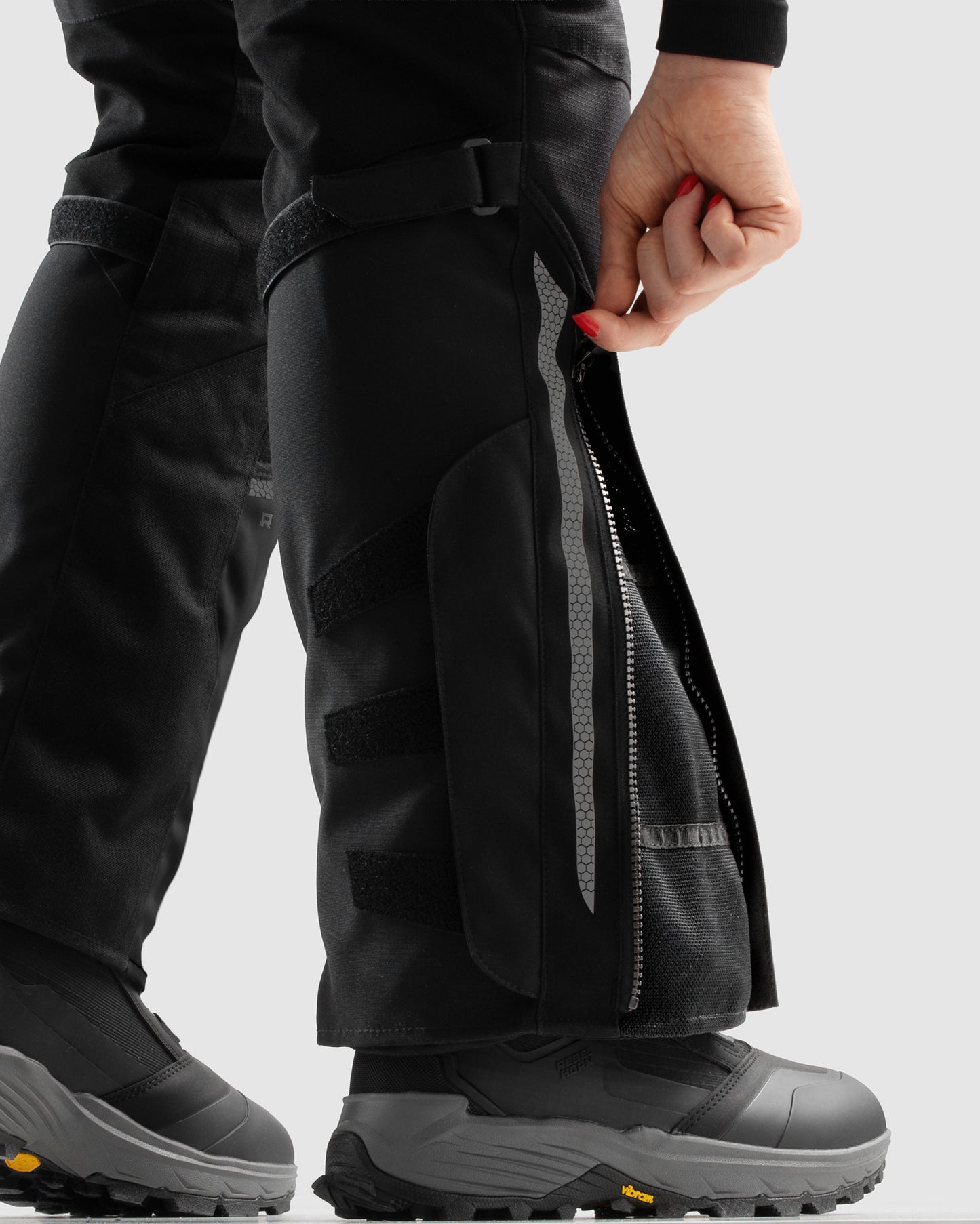 Hardy 3.0 Damen Motorradhose Schwarz Kurz