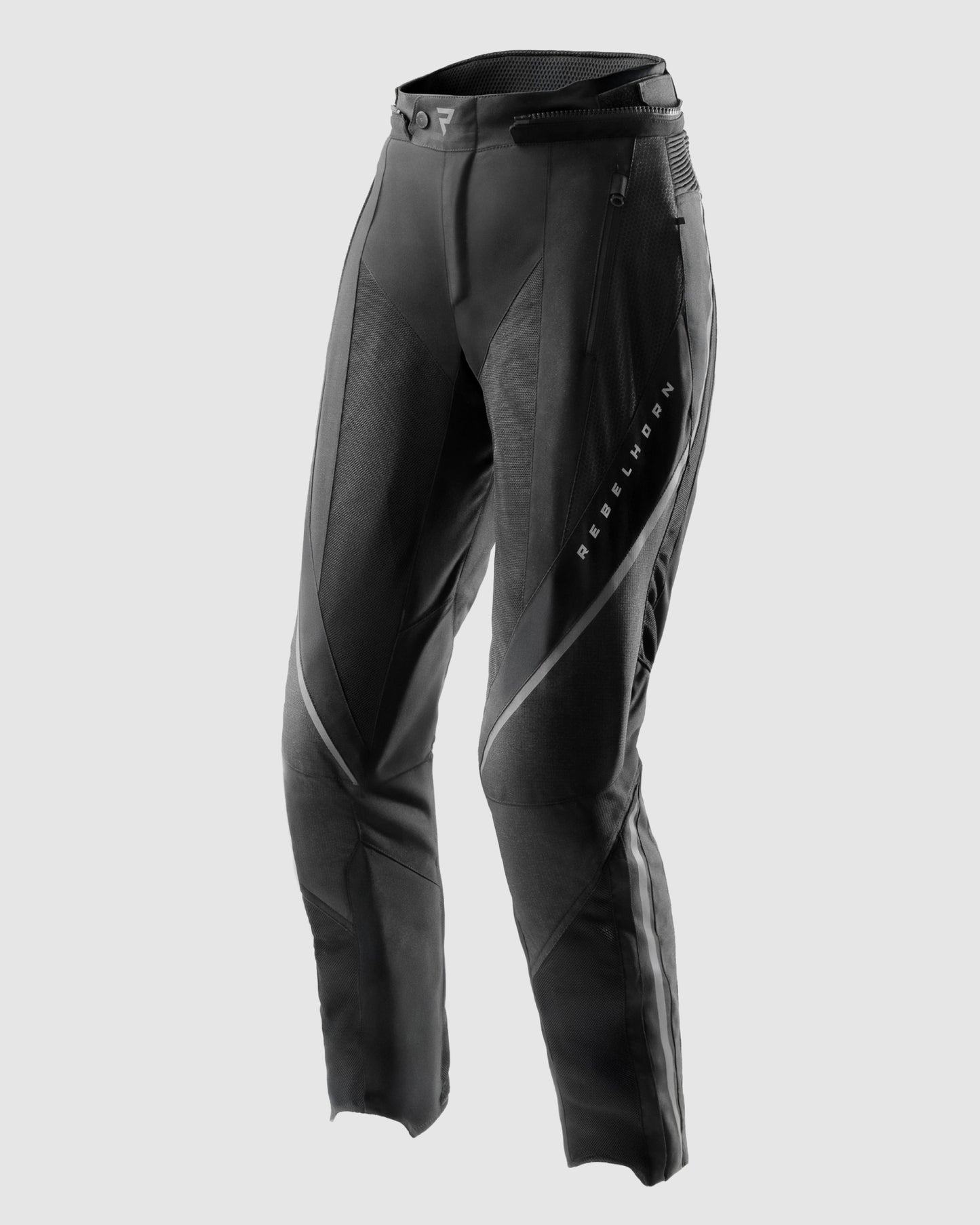 Hiflow V Damen Motorradhose Schwarz