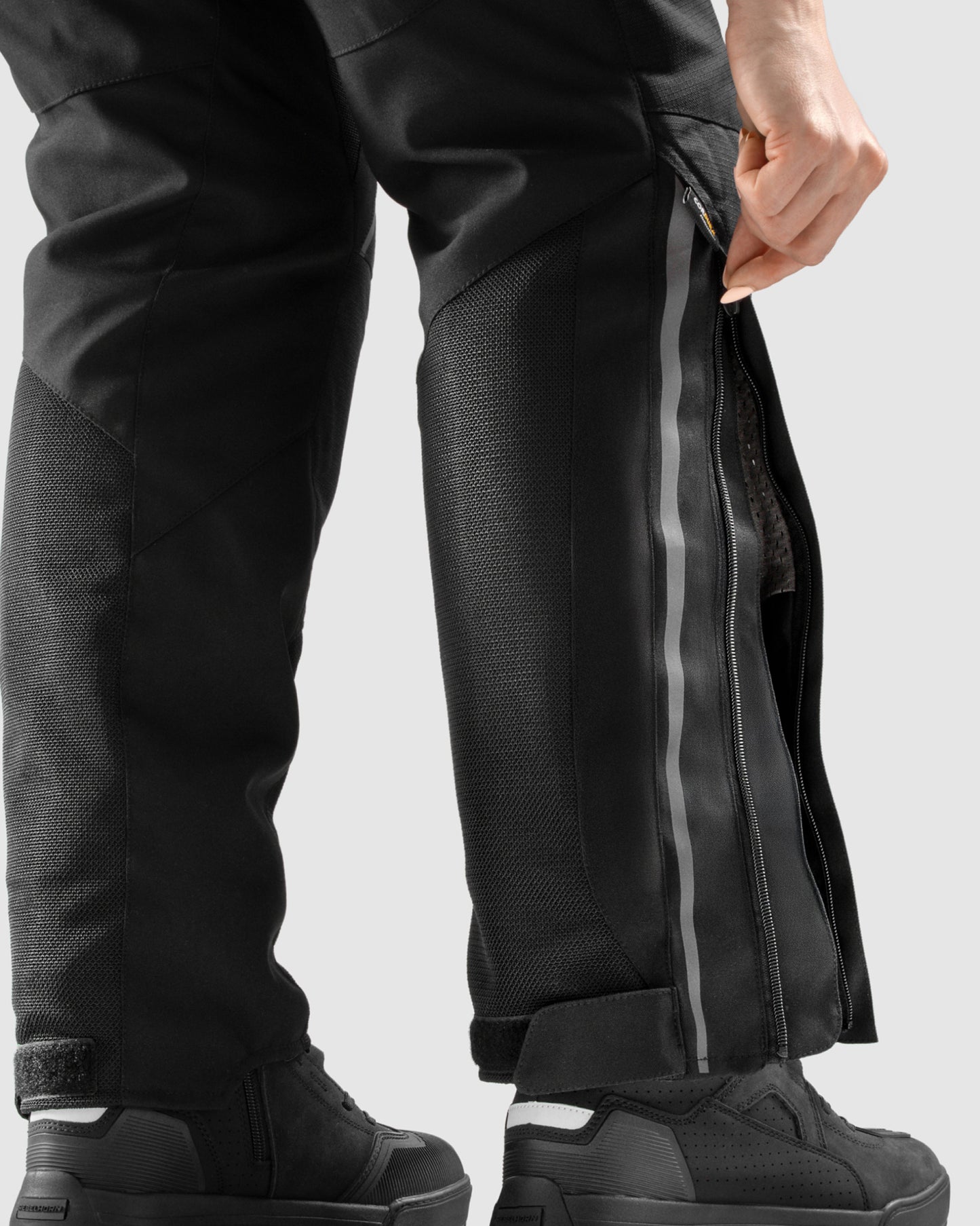 Hiflow V Damen Motorradhose Schwarz