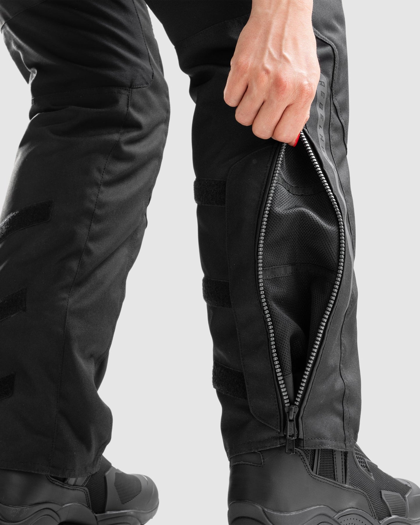 Hiker IV Damen Motorradhose Schwarz