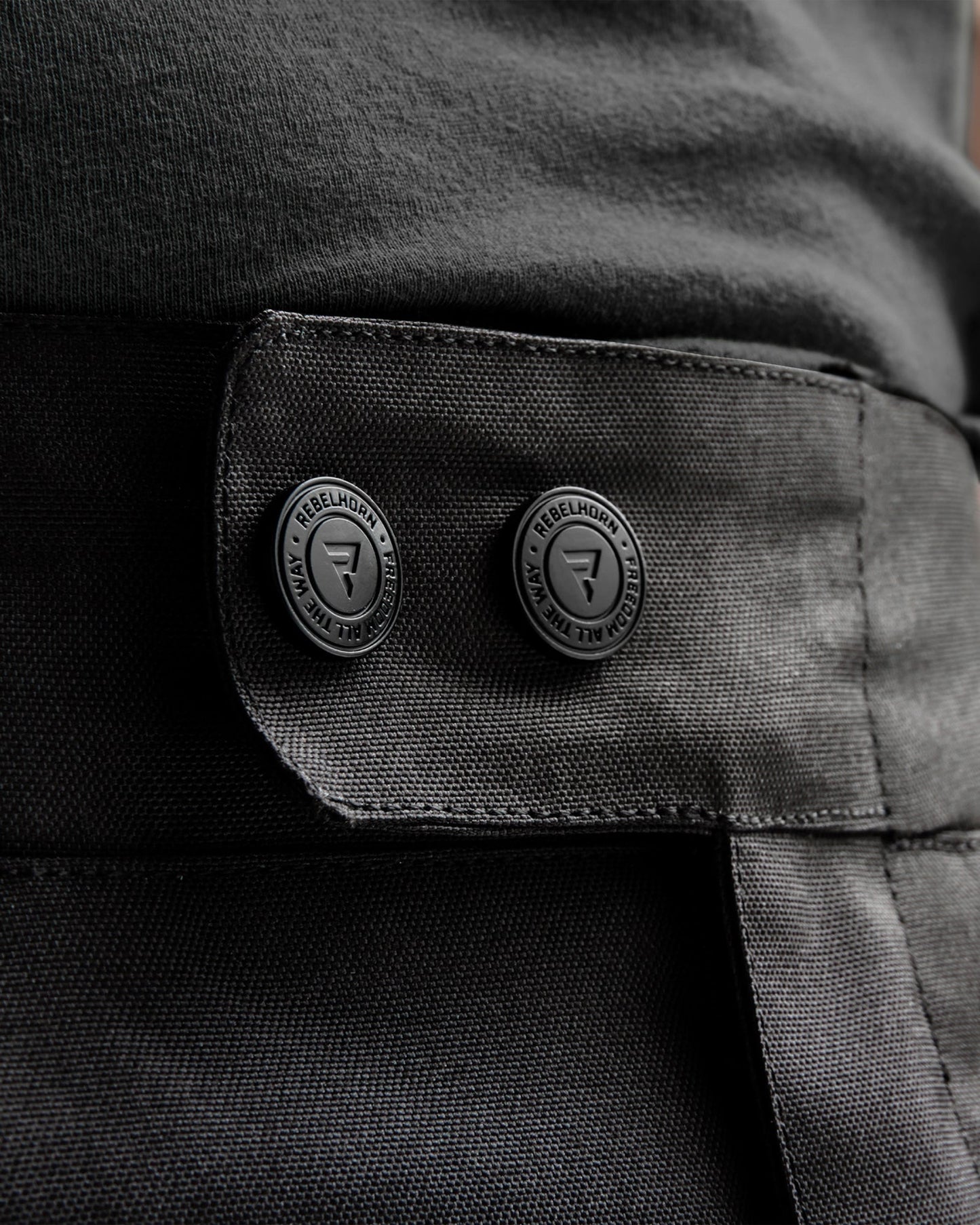 Jax Motorradhose Schwarz