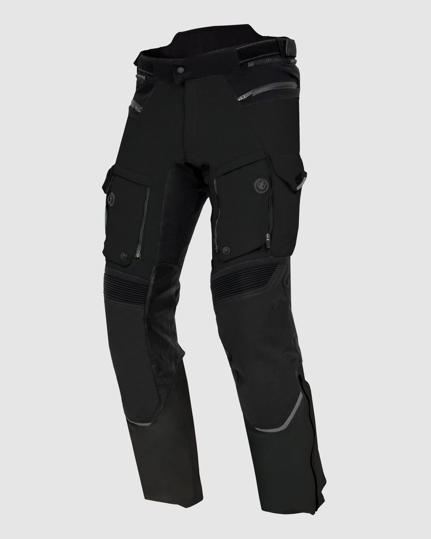 Range Motorradhose Schwarz