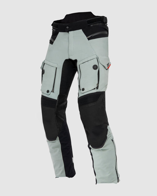 Range Motorradhose Grau