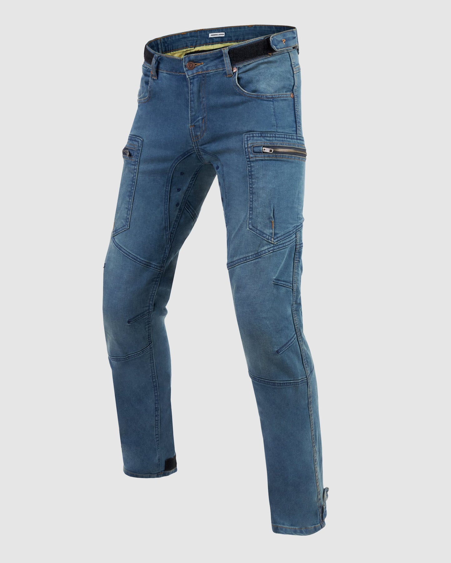 Urban III Motorrad-Jeans Klassisch Blau