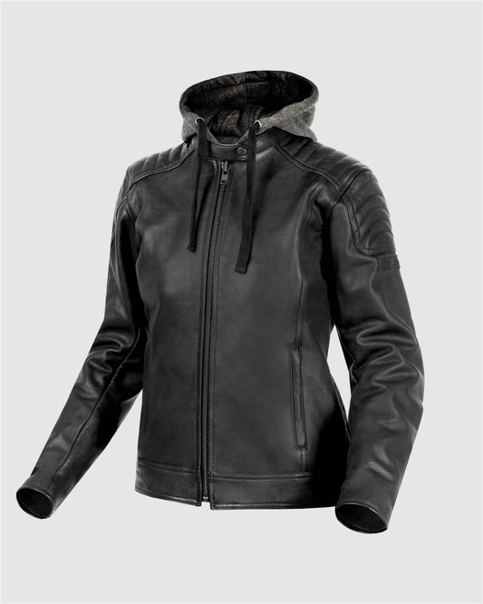 Impala Damen Lederjacke Schwarz