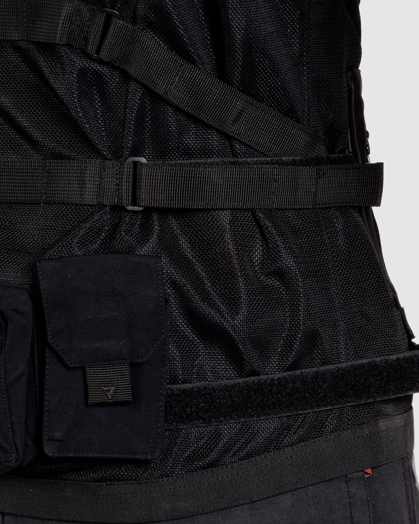 Brutale Motorradjacke Schwarz