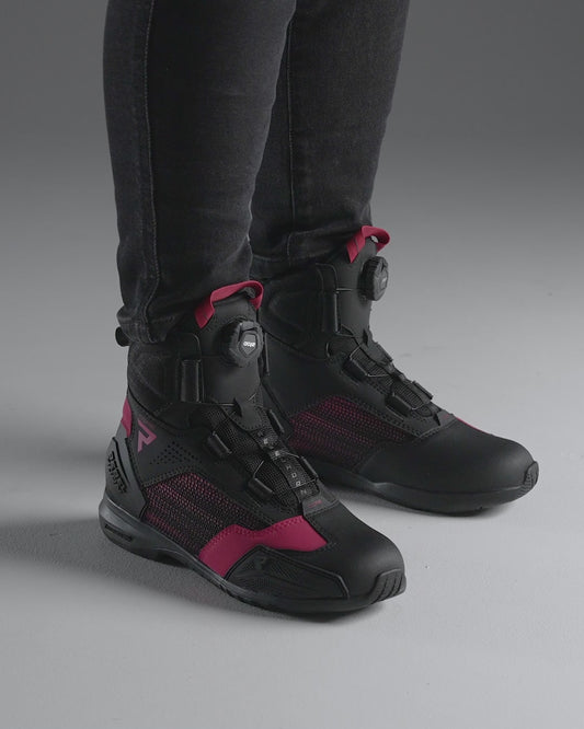 Core Motorradstiefel Rosa