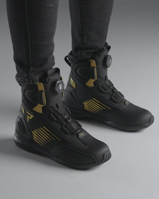 Core Motorradstiefel Gold